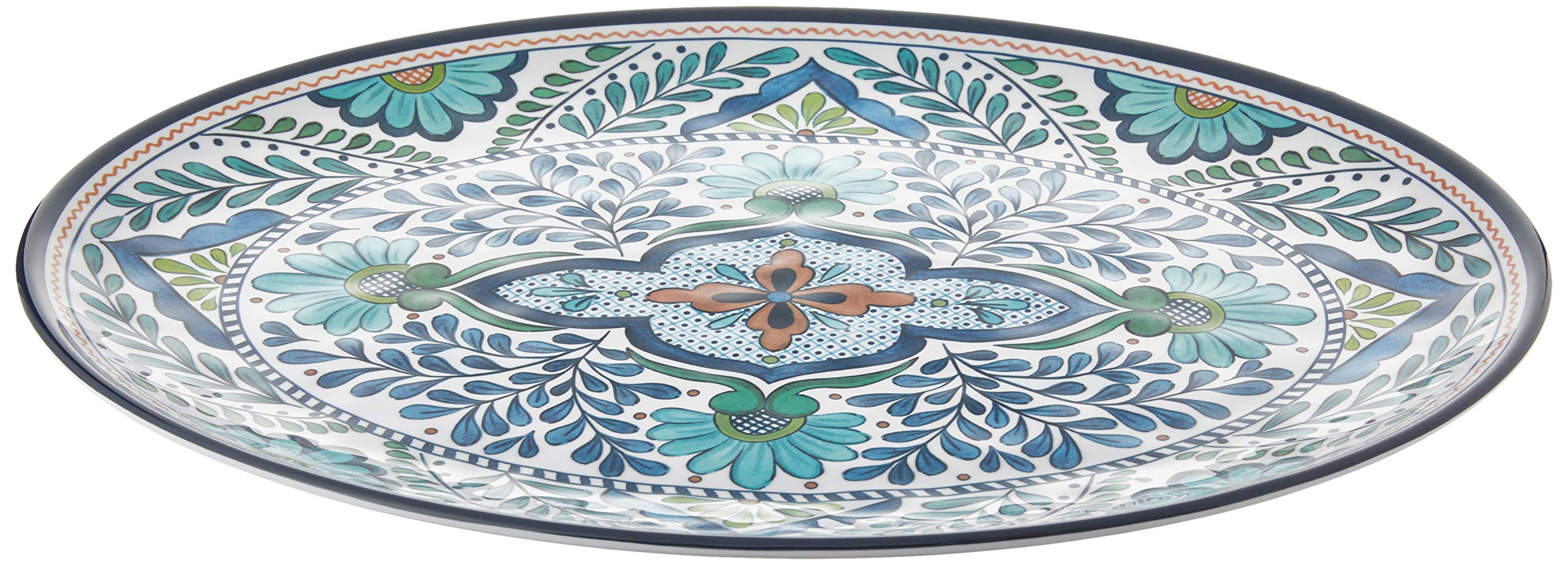 Certified International Talavera Melamine 18'' X 13.5'' Oval Platter, Multicolor