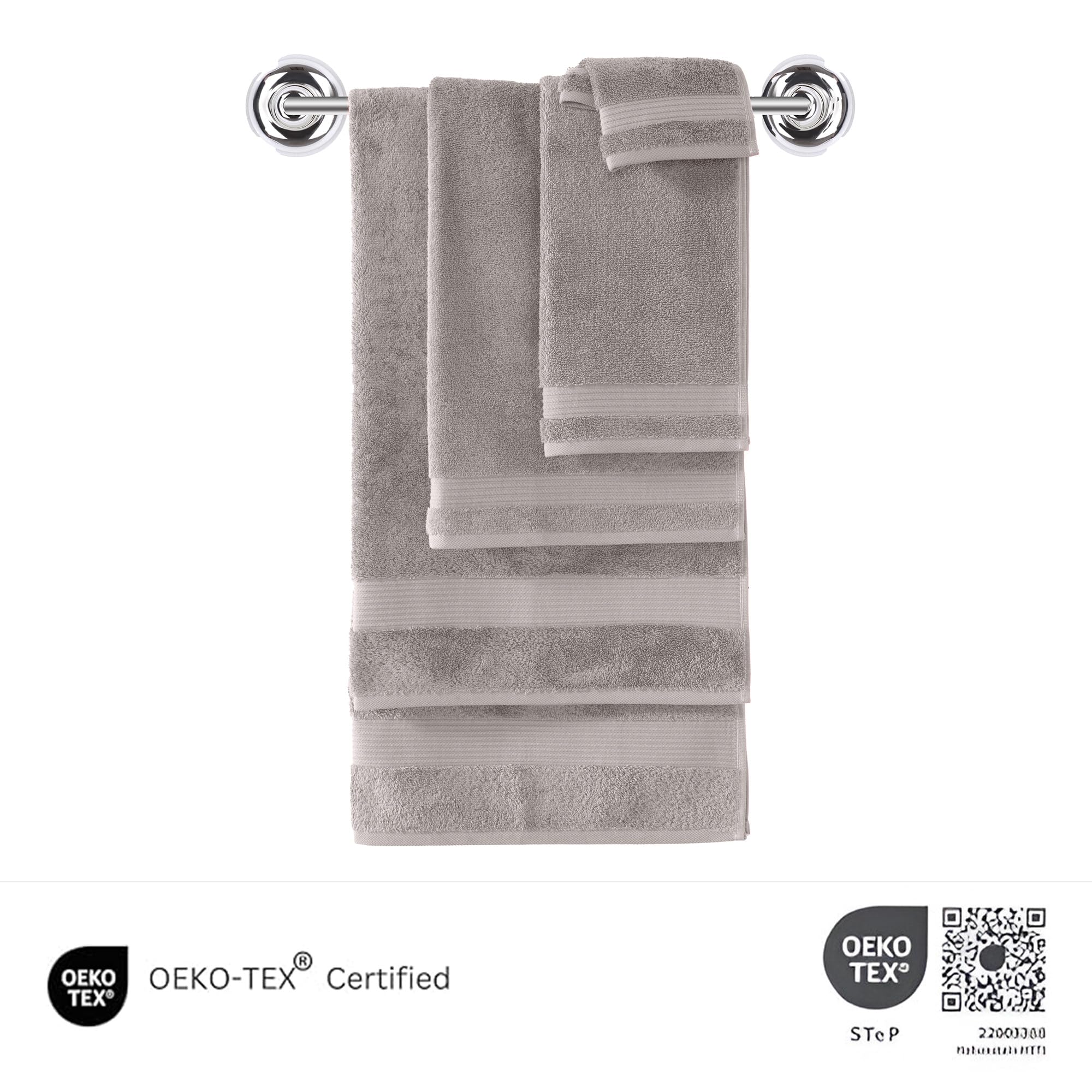 Classic Turkish Towels Ctt - Premium Washcloths 12 Pack Set, 100% Turkish Cotton, Highly Absorbent & Quick Dry, Face Towels Wash