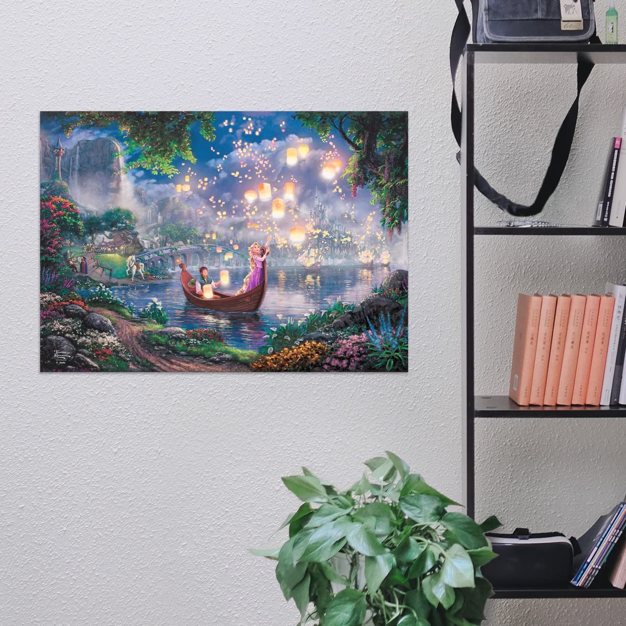 Mightyprint Disney - Tangled - Floating Lantern Festival - Durable 24    X 17 Wall Art - Not Made Of Paper - Officially Licensed