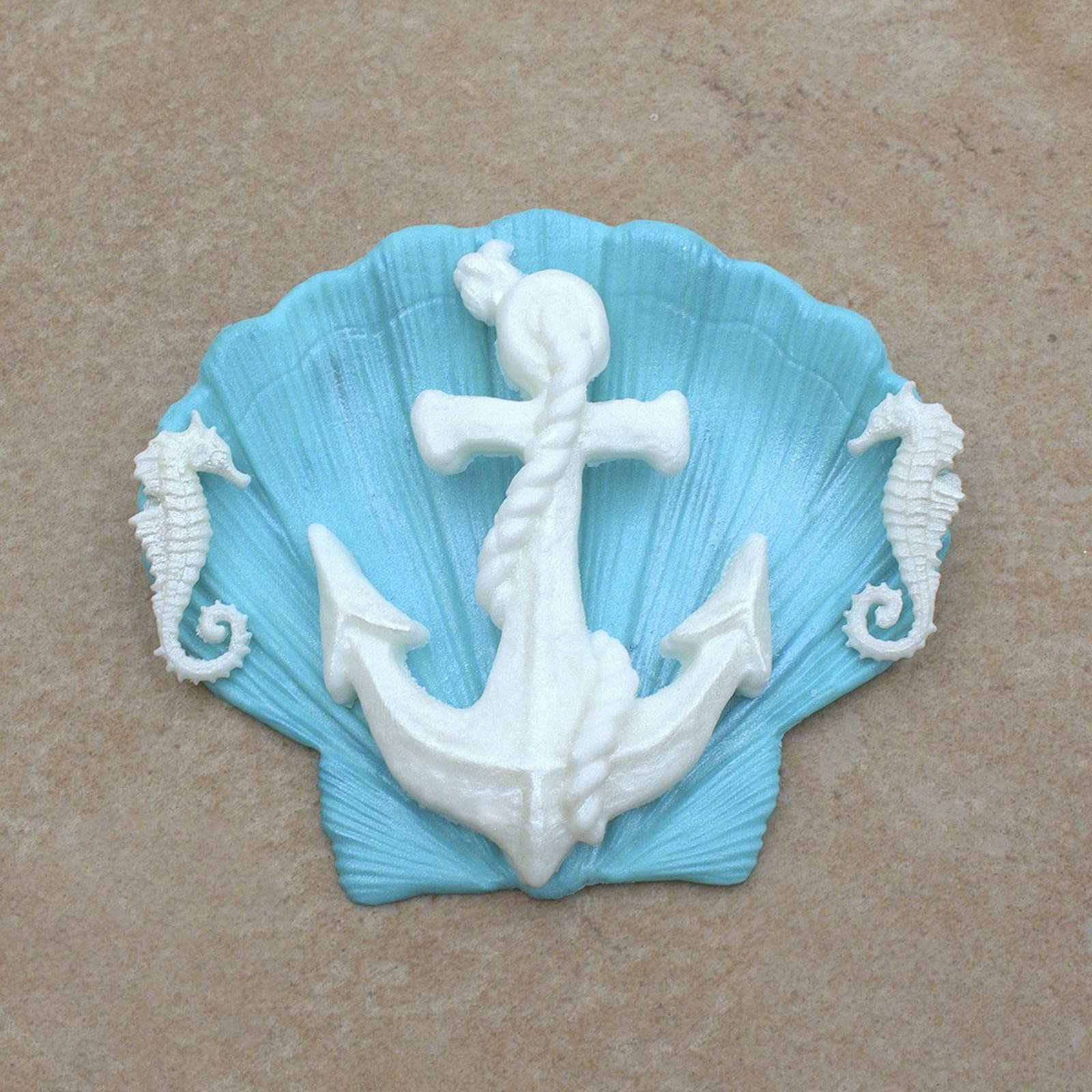 Anchor Silicone Molds, Rope Fondant Mold Pirate Chocolate For Pirate Rope Hook Ship Rudder Polymer Resin Clay, For Birthday Cake