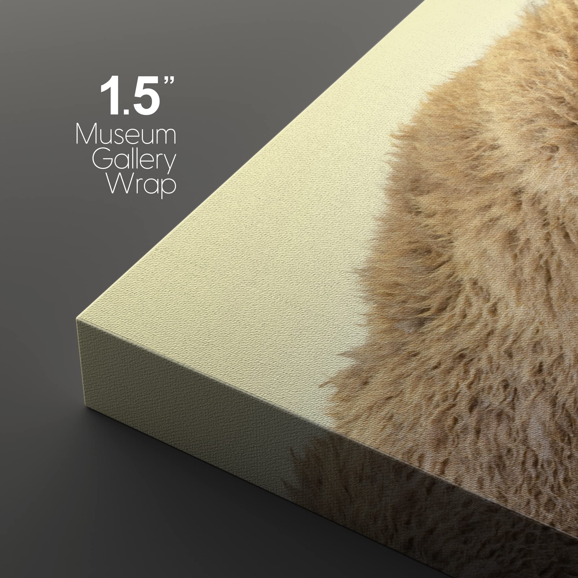 wall26 Canvas Print Wall Art Set Yellowstone National Park Grasslands Bison Animals Wildlife Photography Modern Art Rustic Scenic Nature Chic Colorful for Living Room  Bedroom  Office - 24''x36''x3