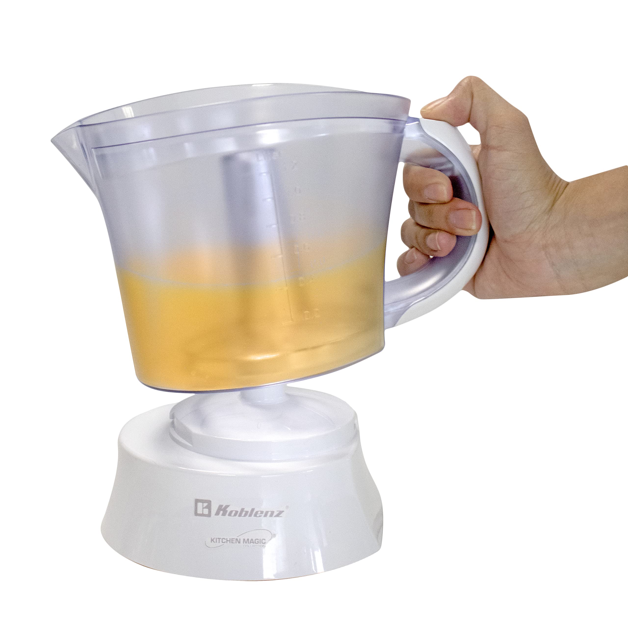 Koblenz Cekm-40 Pb 1.2 Liter Kitchen Magic Collection Citrus Juicer, One Size, White