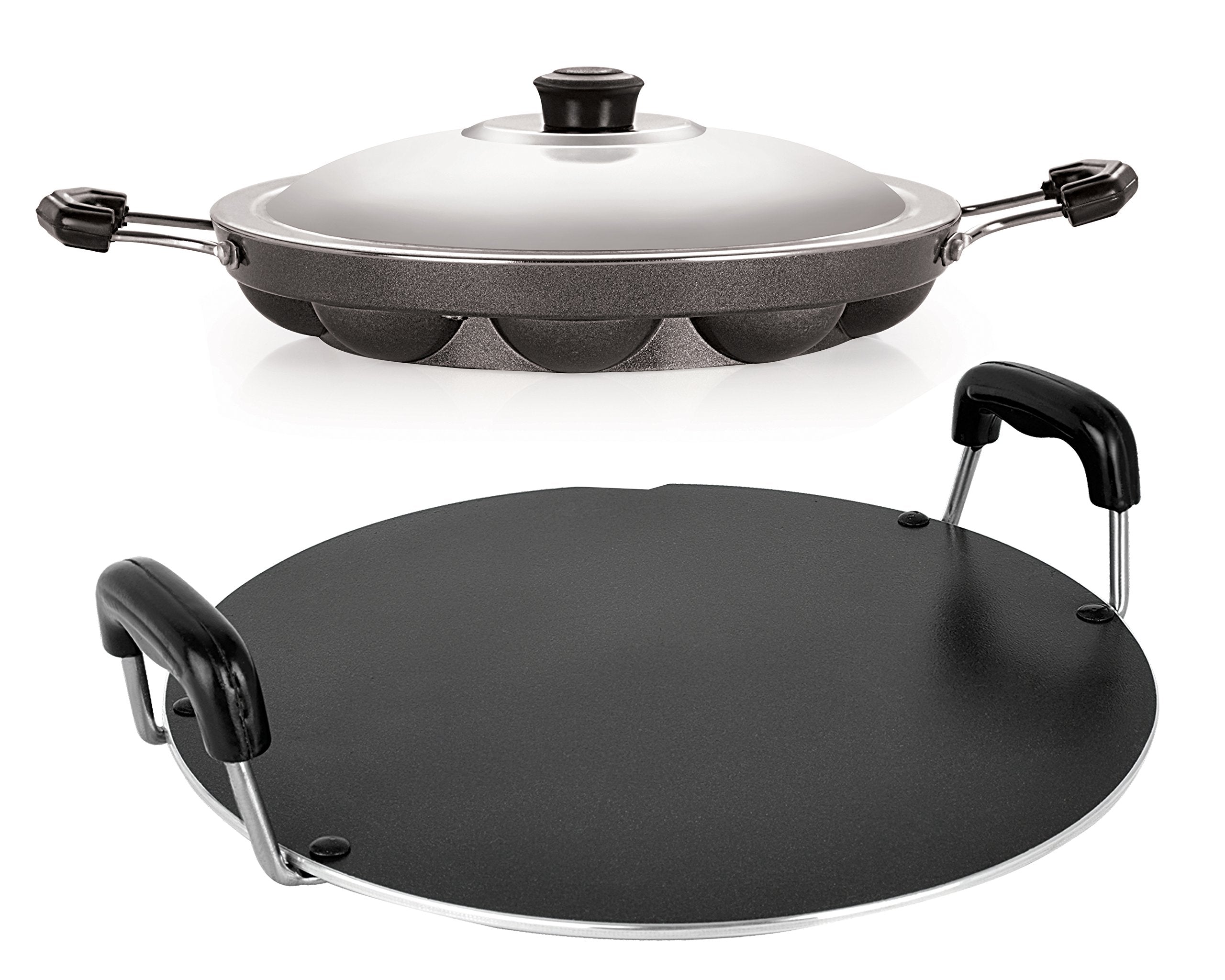 Nirlon NonStick Aluminium Chemical Free Healthy Kitchenware Combo Set