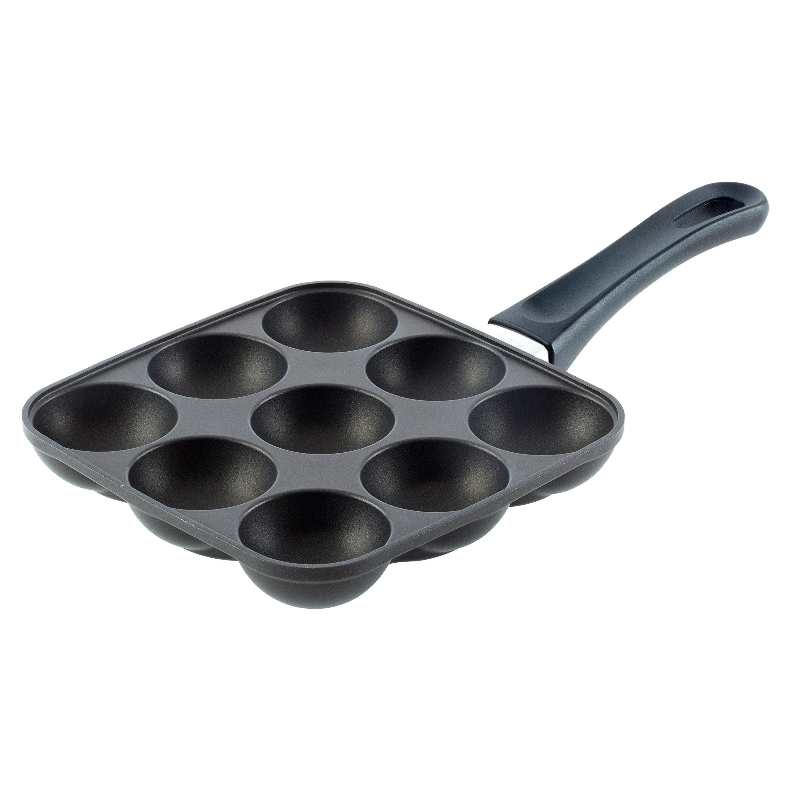 Scanpan Classic Nonstick Aebleskiver/Puff Dumpling Pan, 7'' X 7'' | 18 X 18Cm