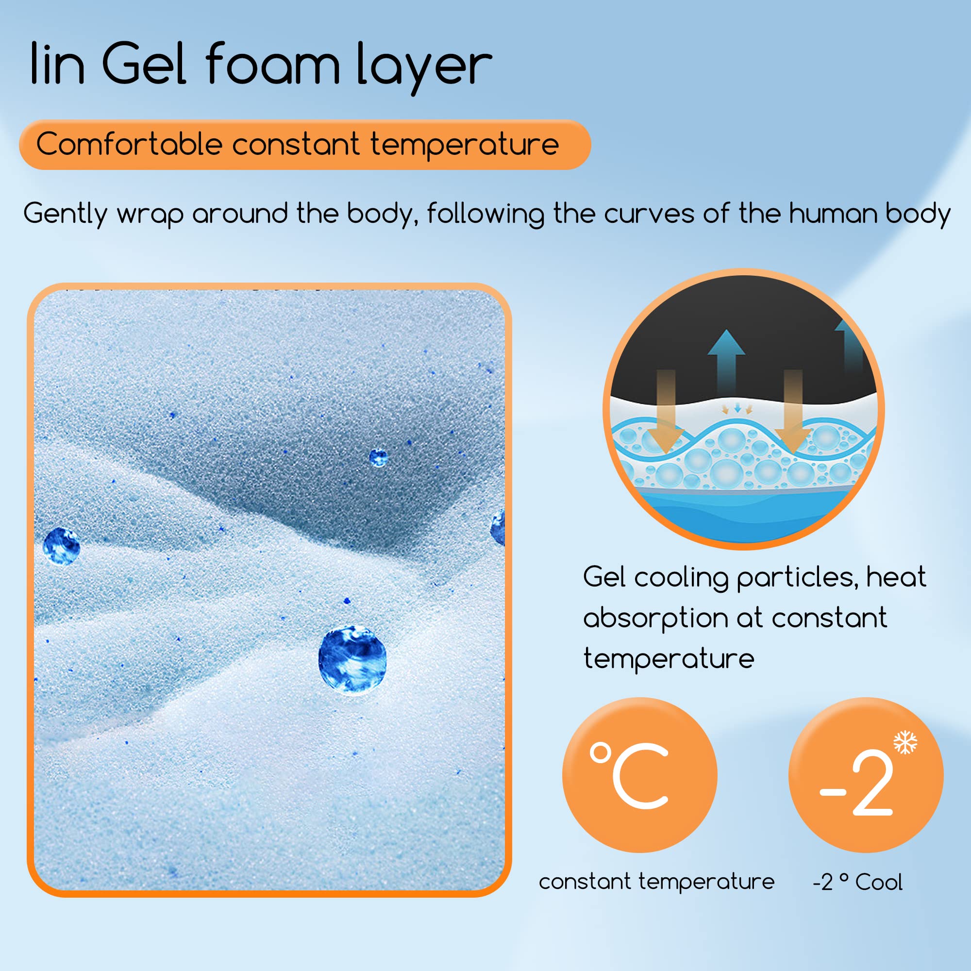 BestMassage Mattress 5 Inch Gel Memory Foam Mattress/Twin Mattress/Cooling Gel Infusion/CertiPUR-US Certified/Comfy Support White