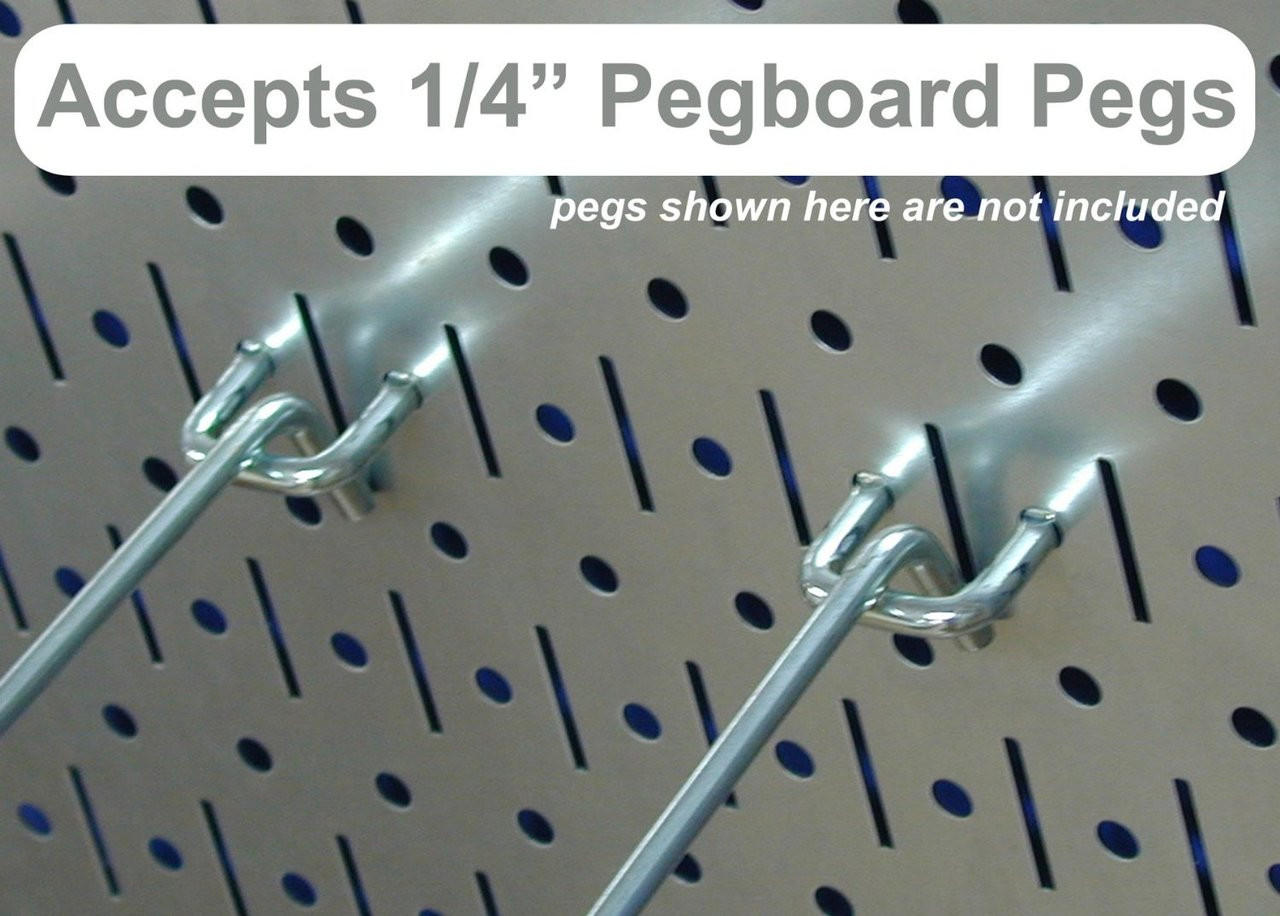 4ft Patriot Pegboard Premium Tool Storage Kit - Red White & Blue