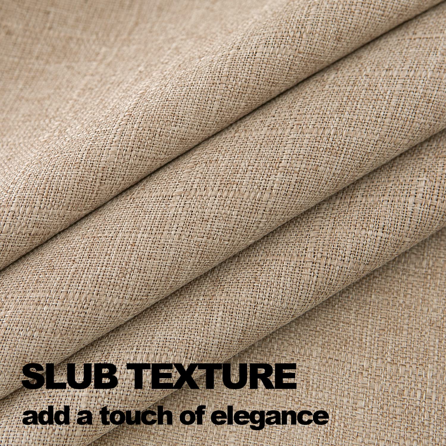 NLMUVW Natural Linen Tablecloth for Rectangle Table 6ft Farmhouse Faux Linen Textured Table Cloth Water Resistant Stain Resistant Decorative Table Cover for Dining Room  54 x 84 Inch