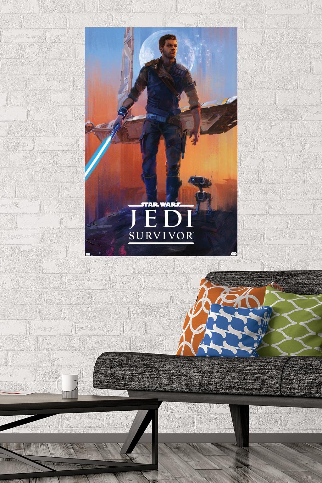 Trends International Star Wars: Jedi: Survivor - Deluxe Key Art Wall Poster, 22.375'' X 34'', Premium Unframed Version