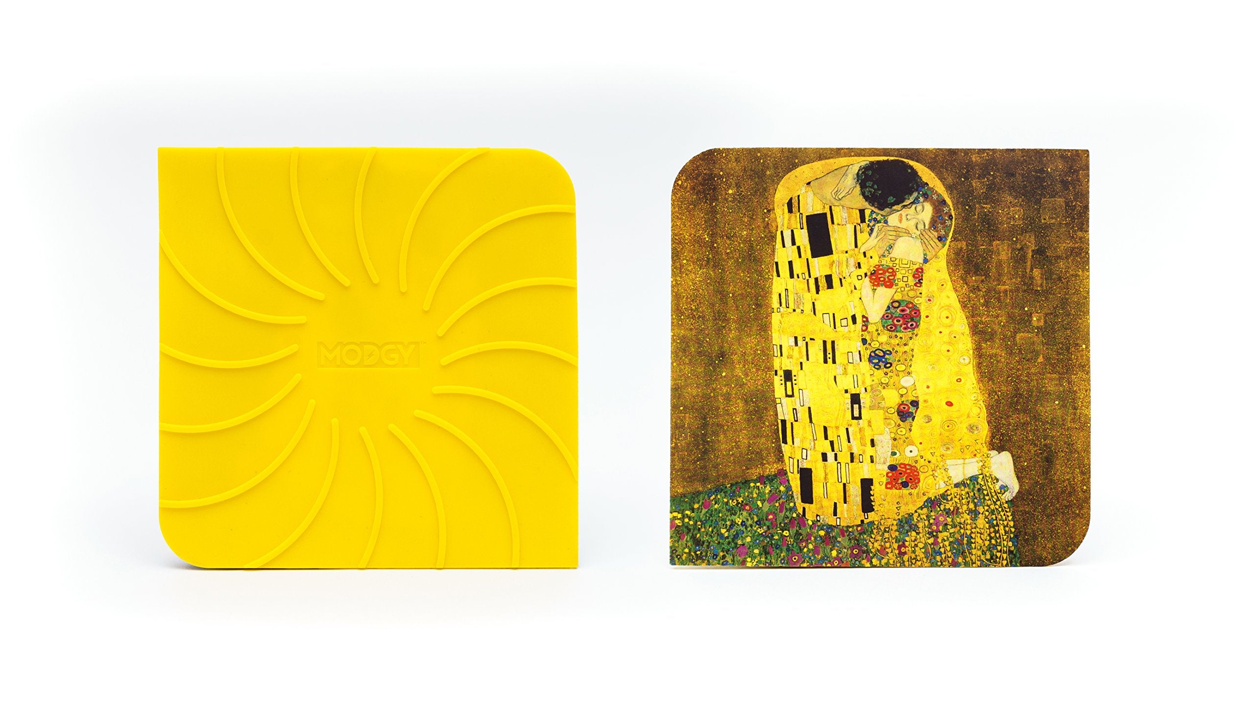 Modgy Silicone Jar Lid Opener Gripper Pad For Opening Mason Jars Glass Bottle Lids, Artist Series - Klimt - The Kiss