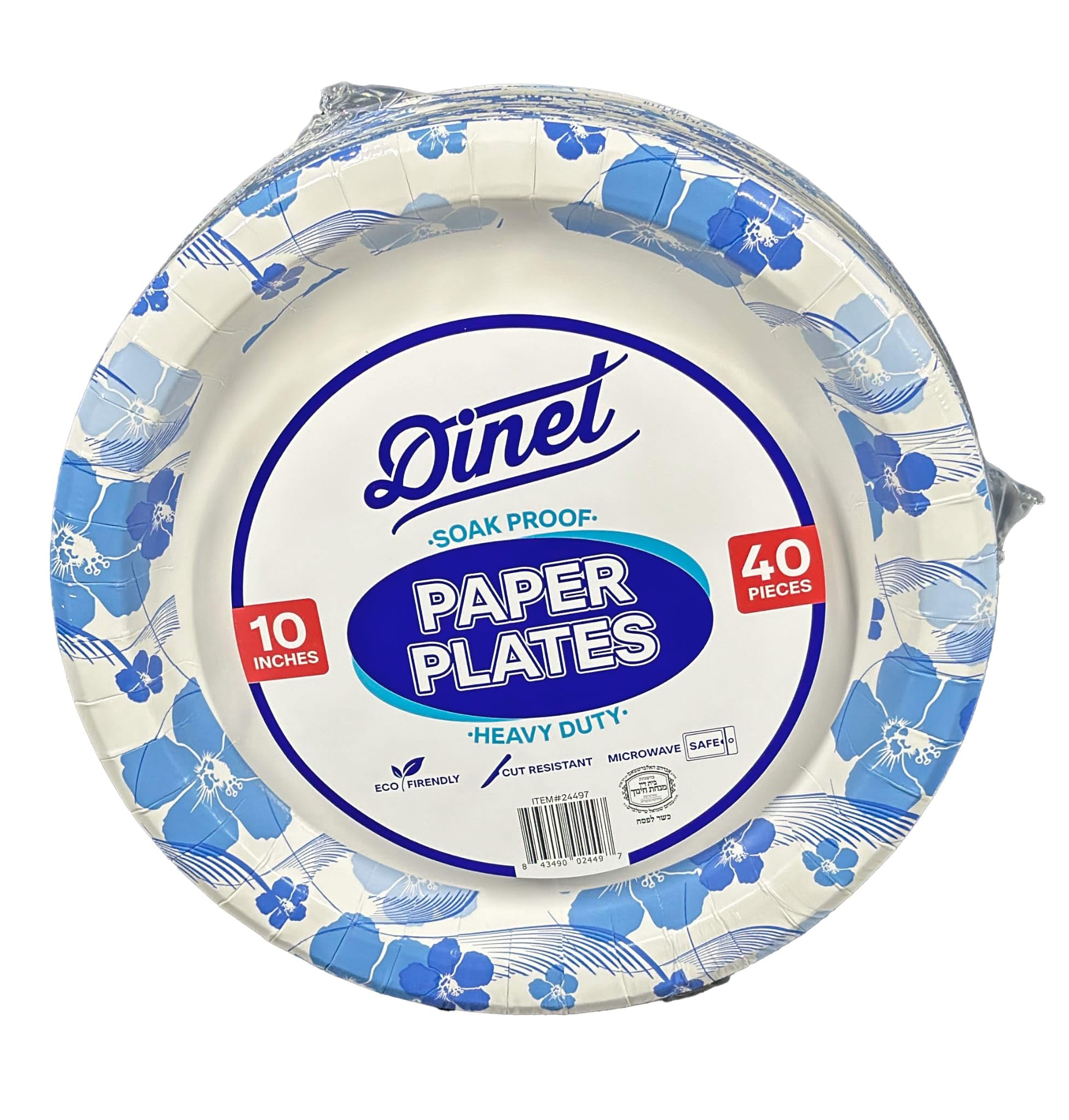 10 DINET PAPER PLATE - 40 Plates