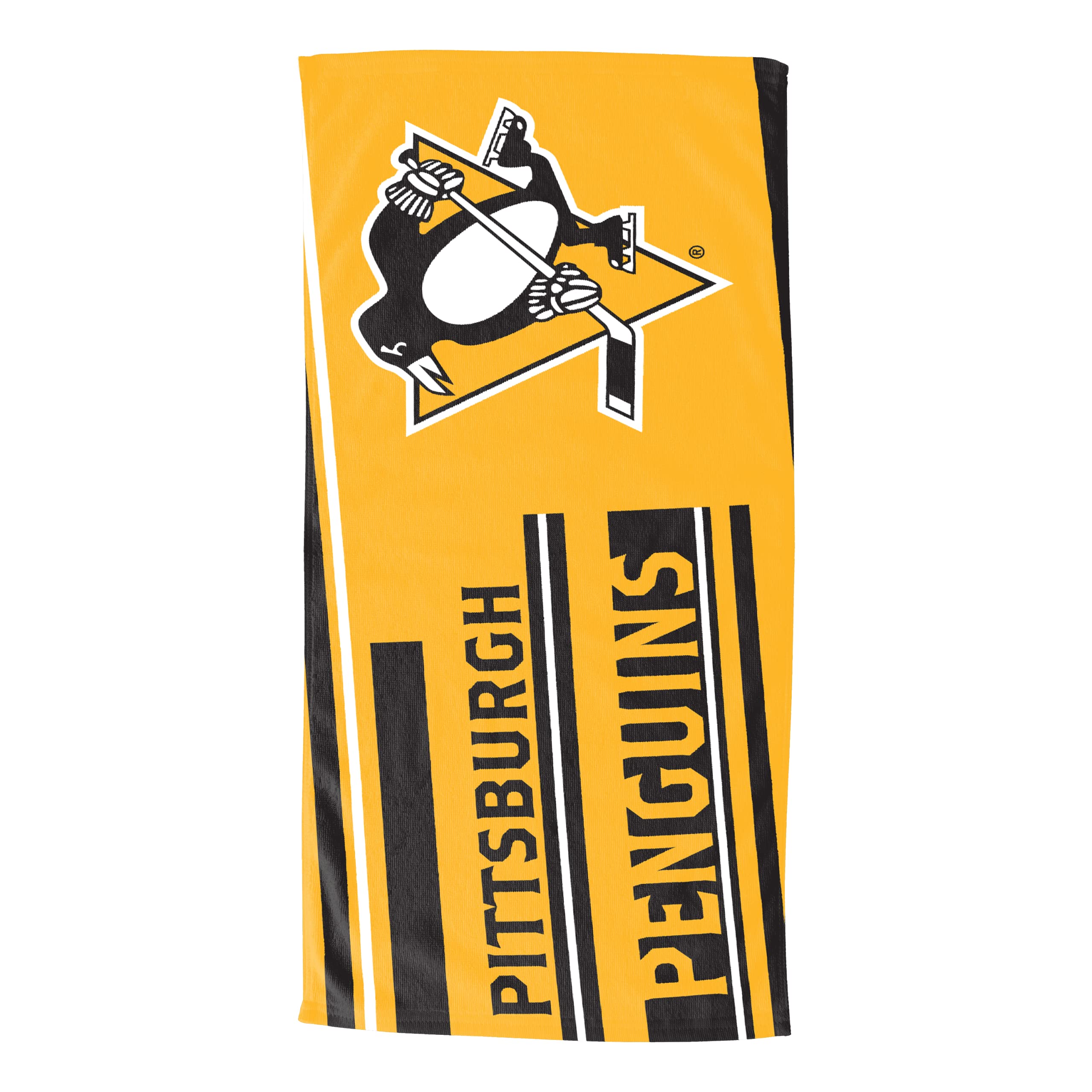 NHL 606 Penguins - Juvy Hooded Towel  22X51(D0102HgJEEY)