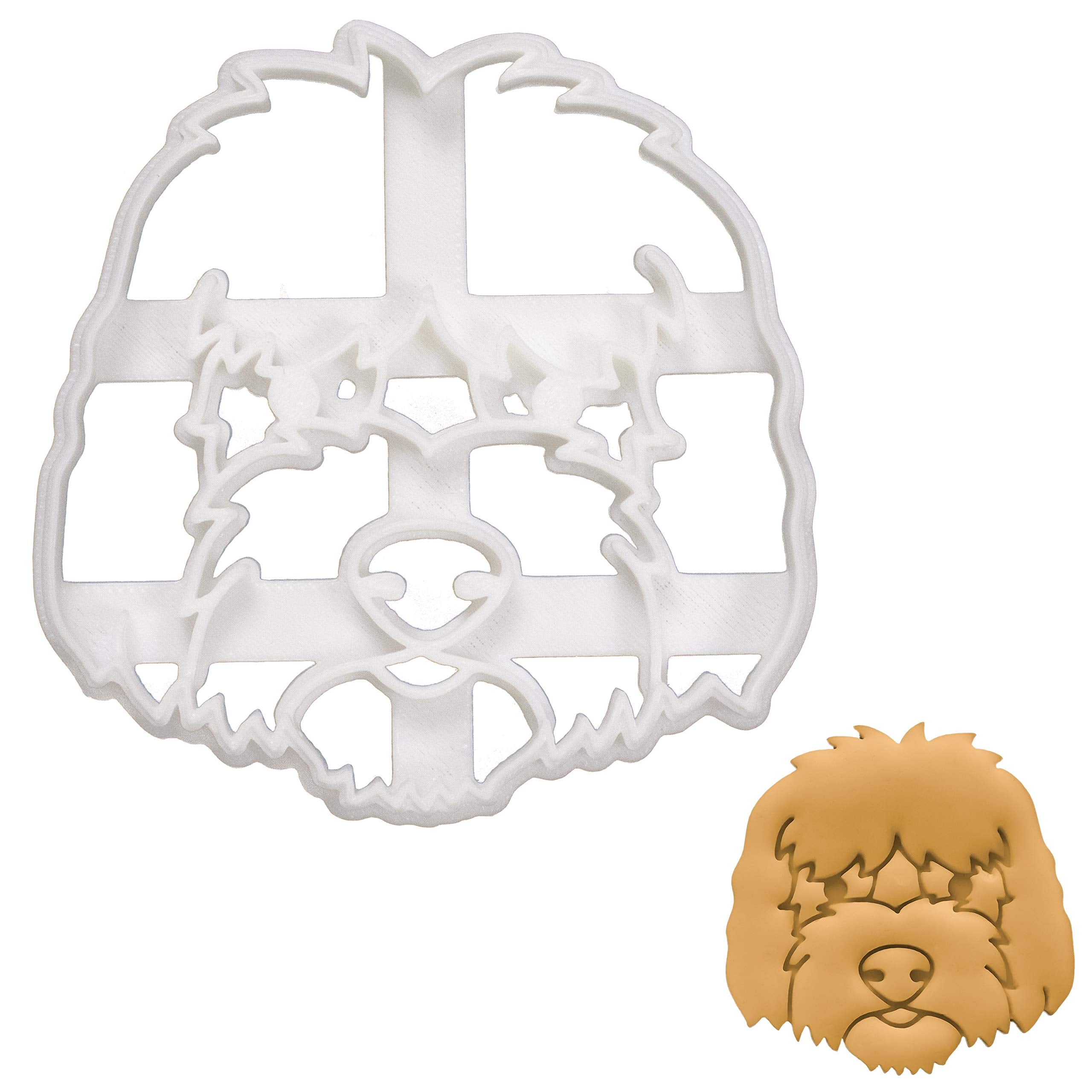 Goldendoodle Face Cookie Cutter, 1 Piece - Bakerlogy
