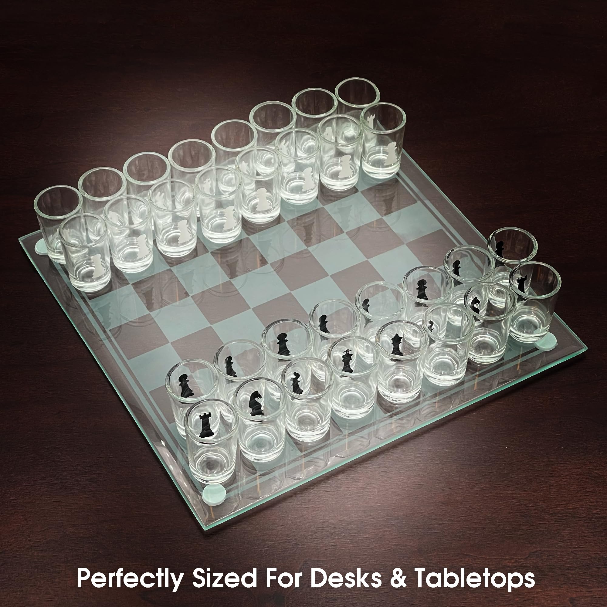 CHH Drinking Shot Glass Chess Set