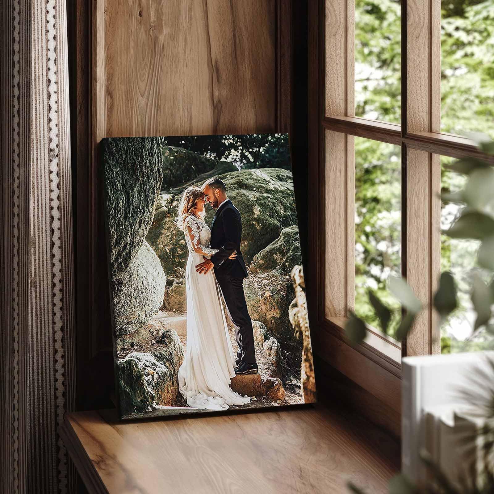 Personalized Custom Canvas Prints 8X10 Inch, Photo On Canvas Transform Your Photos Into Stunning Framed Wall Art-Digitally Print