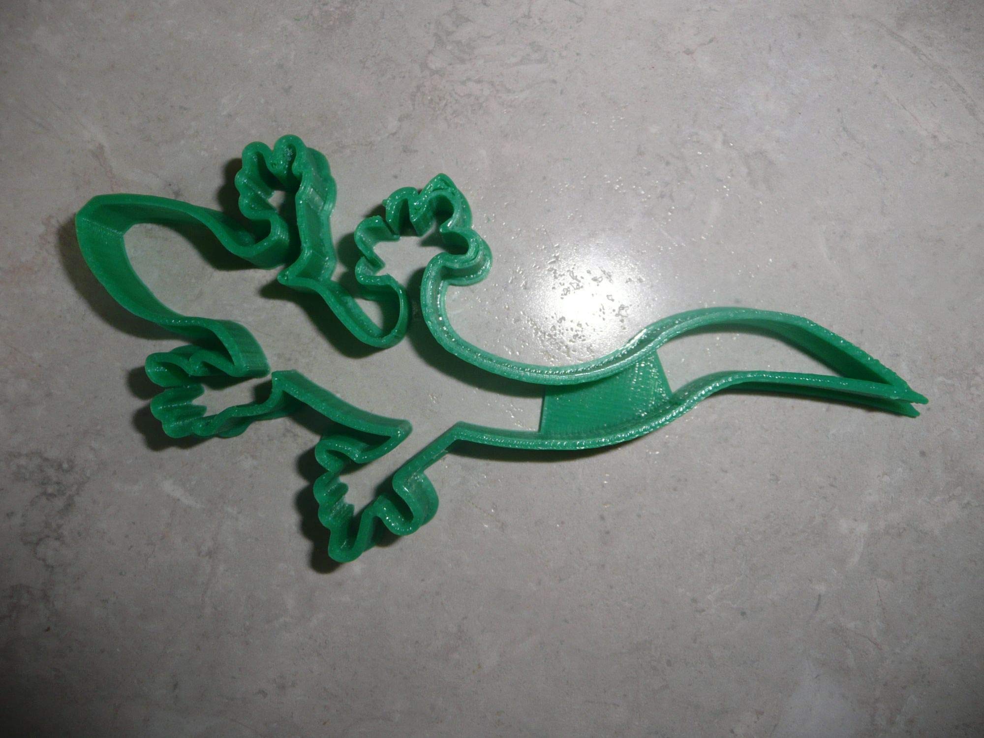 Gecko Lizard Outline Warm Climate Reptile Animal Cookie Cutter Made In Usa Pr2145