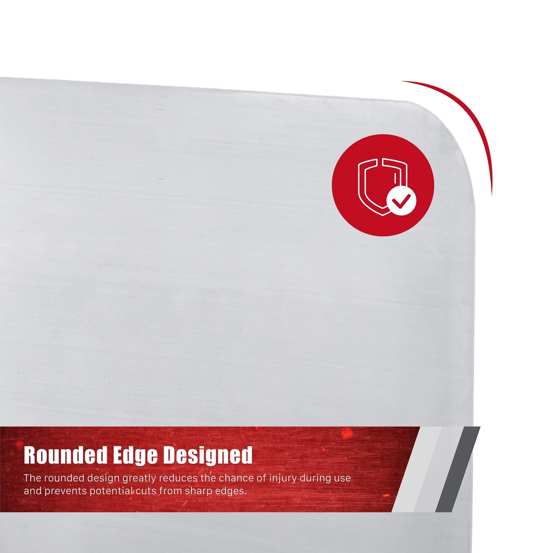 Durasteel Stainless Steel Splash Guard-15'' X 6'' Deck Mount Commercial Shield Kitchen Safety & Hygiene Cooking Splatter Screen-