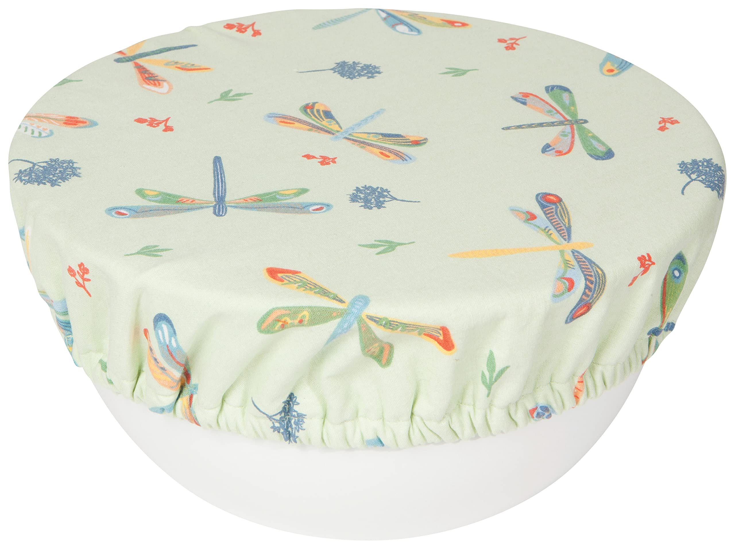 Now Designs Save Set Bowl Covers, Set Of 2, Dragonfly