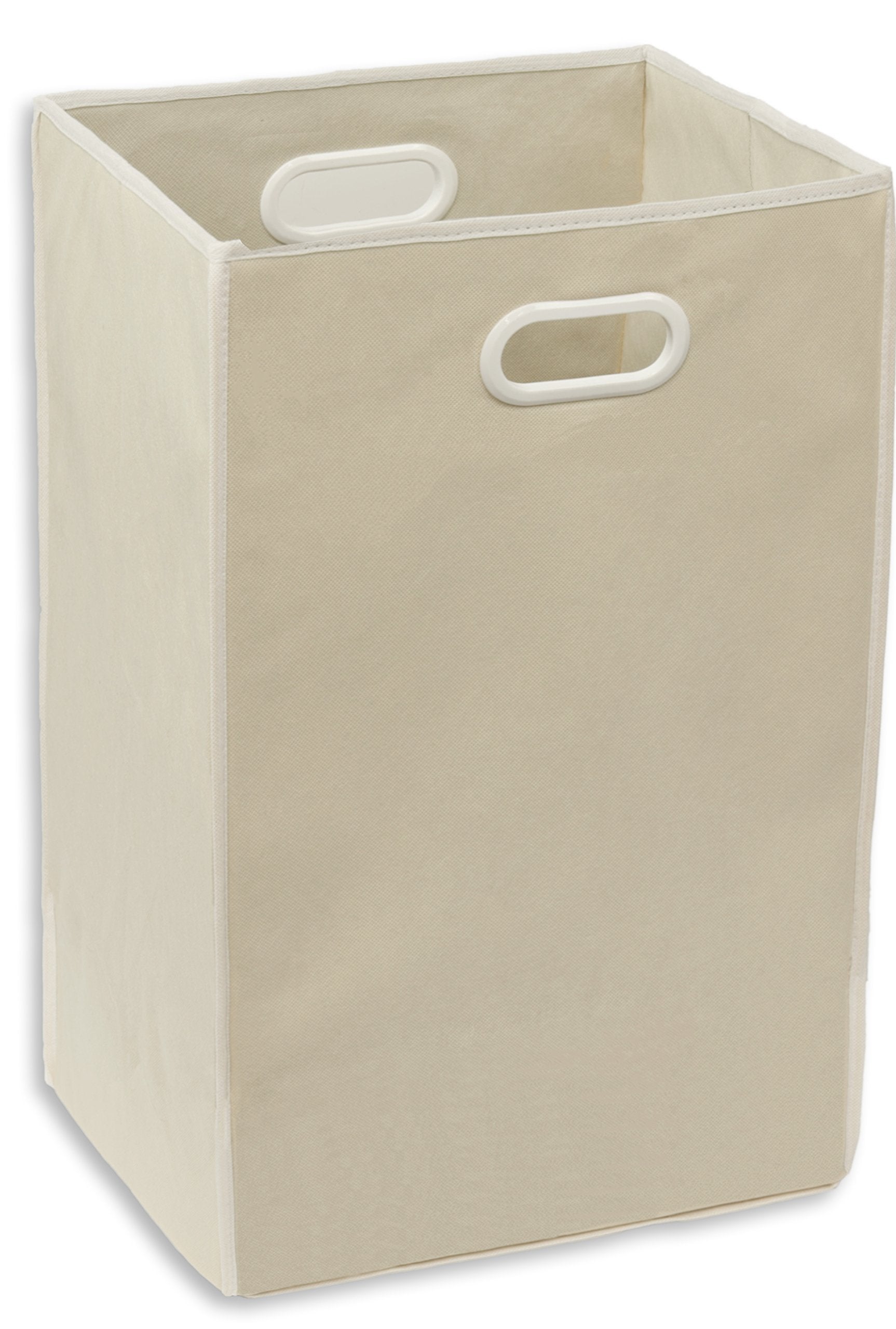 Simple Houseware Foldable Closet Laundry Hamper Basket, Beige