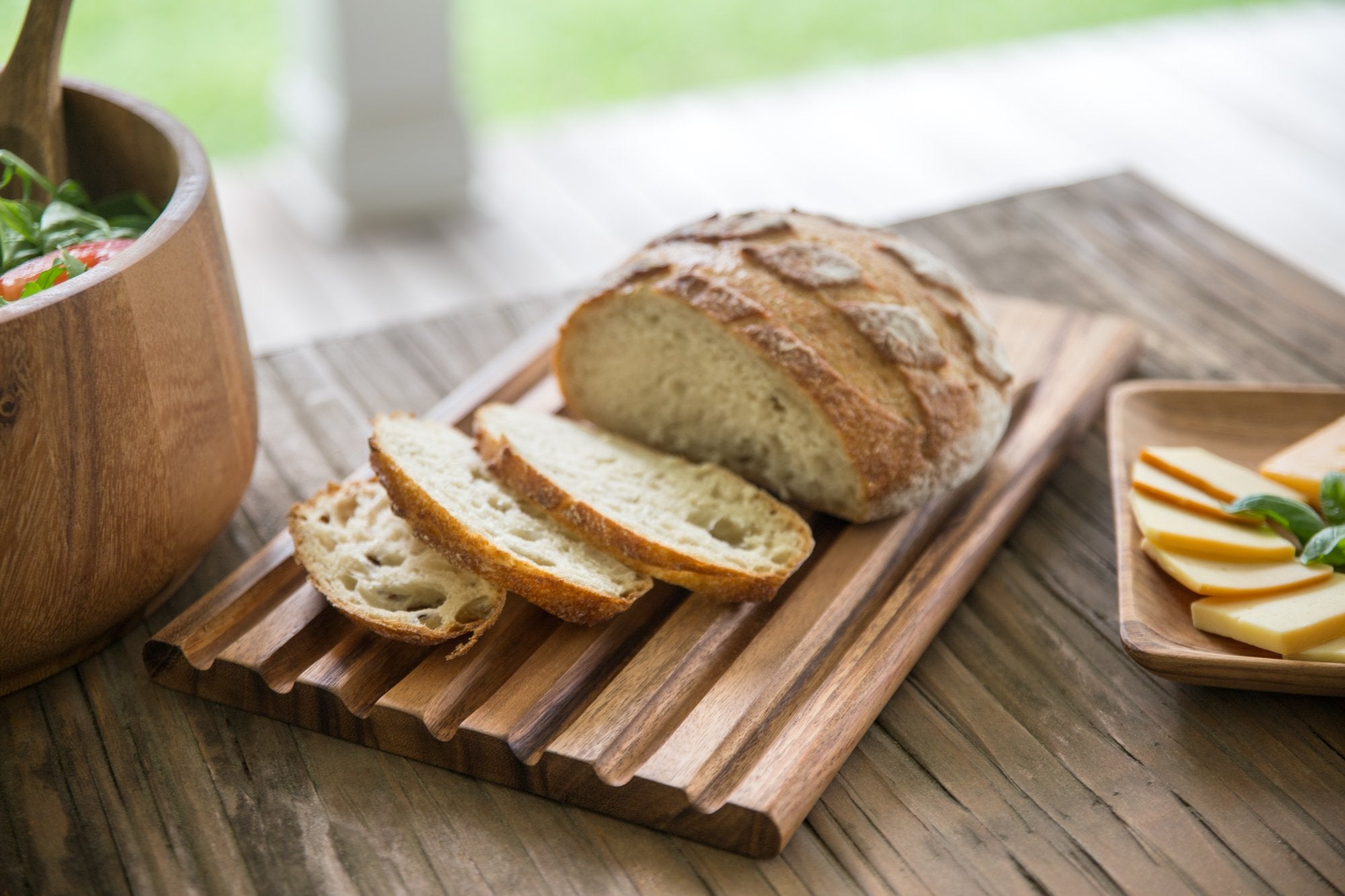 Ironwood Gourmet Bread, 9.75 X 15 X 0.75 Inches, Sweep Off Baguette Board: 9.75'' X 15'' X .75''
