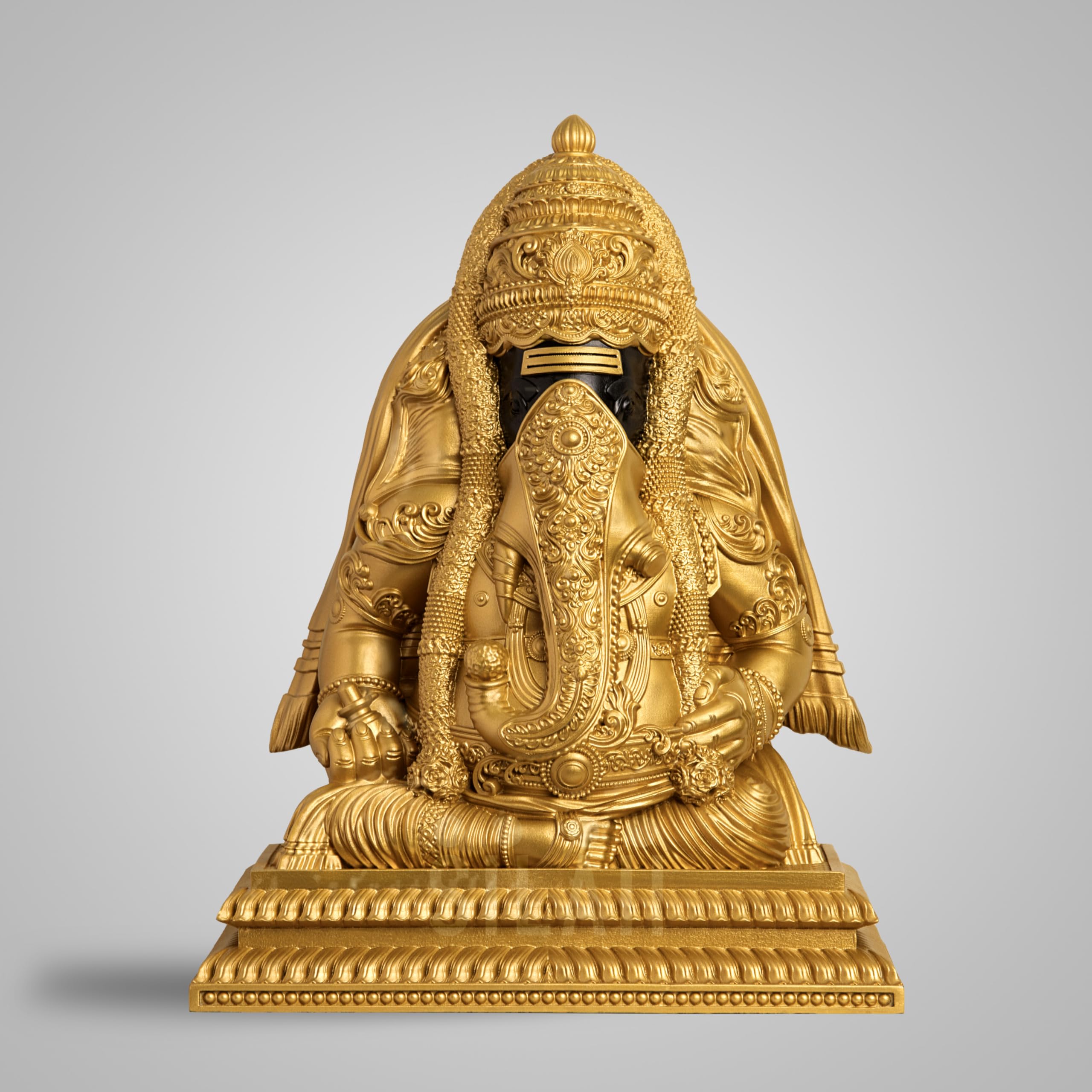 Silaii Pillayarpatti Karpaga Vinayagar Idol  Sacred Wish-Granting Ganesha Murti Showpiece & Statue For Home Decor, Pooja Room, H