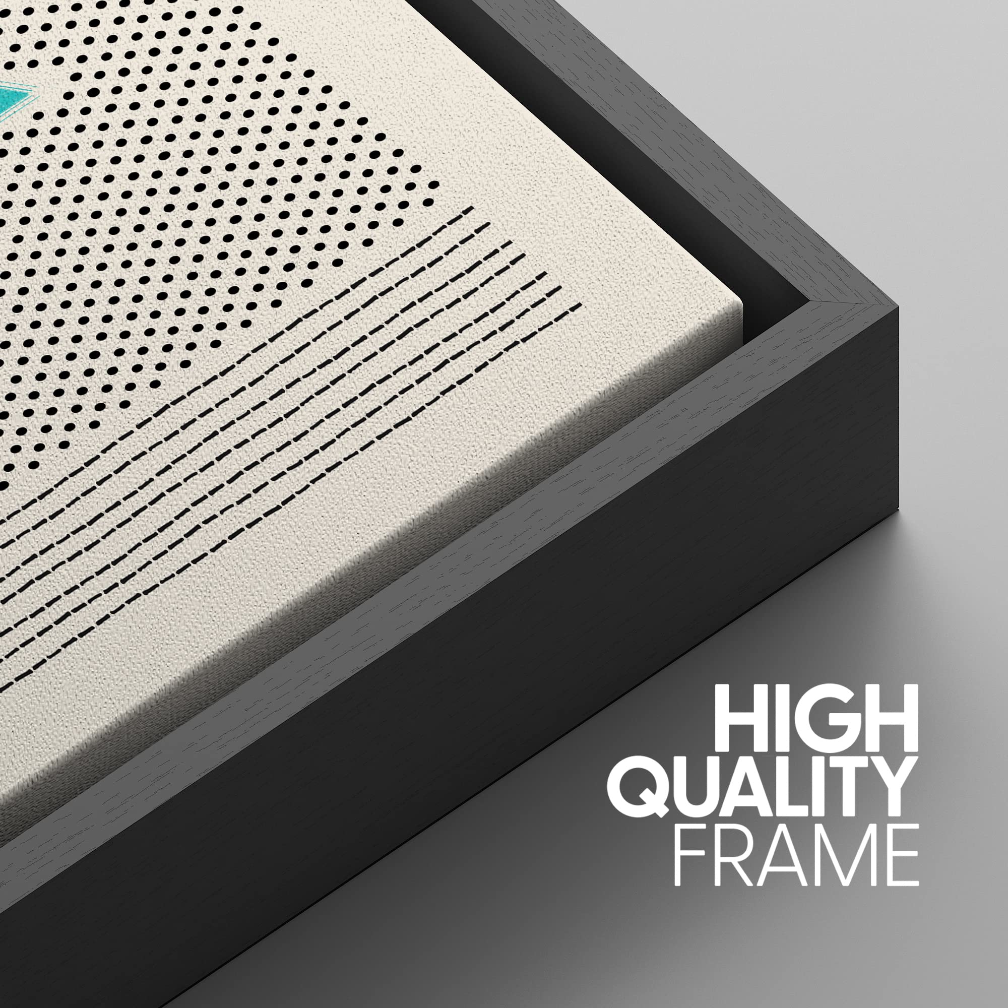 Signwin 3 Piece Framed Canvas Wall Art Geometric Illustration Canvas Prints Home Artwork Decoration For Living Room,Bedroom - 24