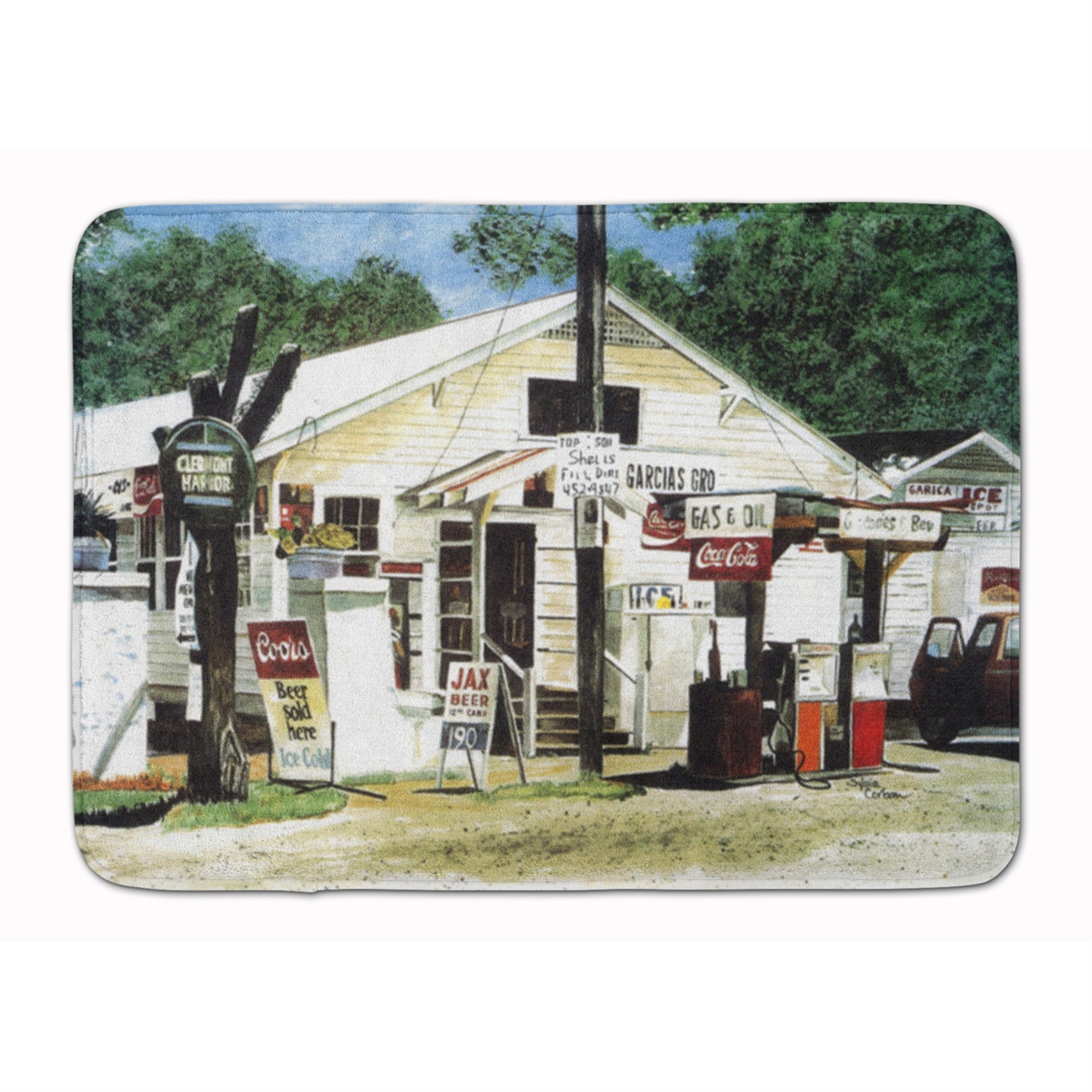 Carolines Treasures Garcias Grocery Floor Mat, 19 x 27, Multicolor