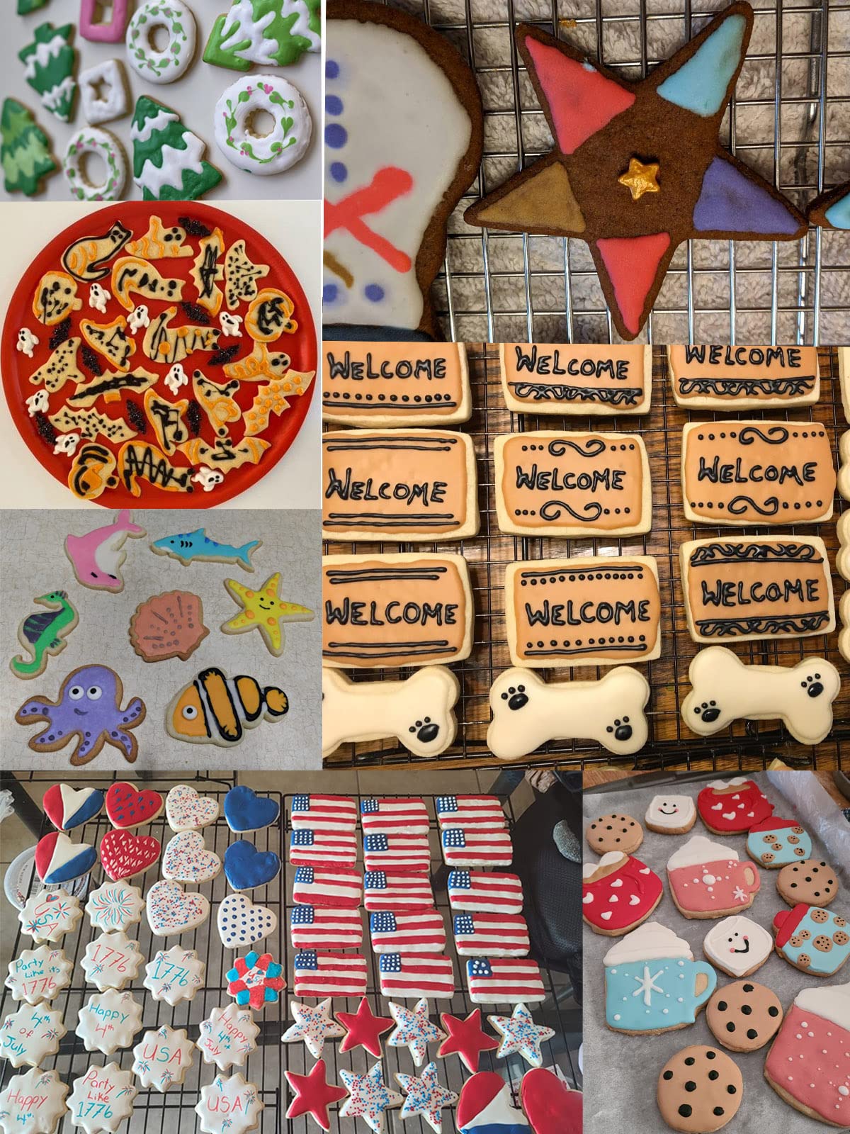 Small Piping Tips For Writing Detail,Icing Tips For Cookie Decorating,Round Tips #2,#00,#0,#1,#3 For Cakes Cupcakes Cookies Roya