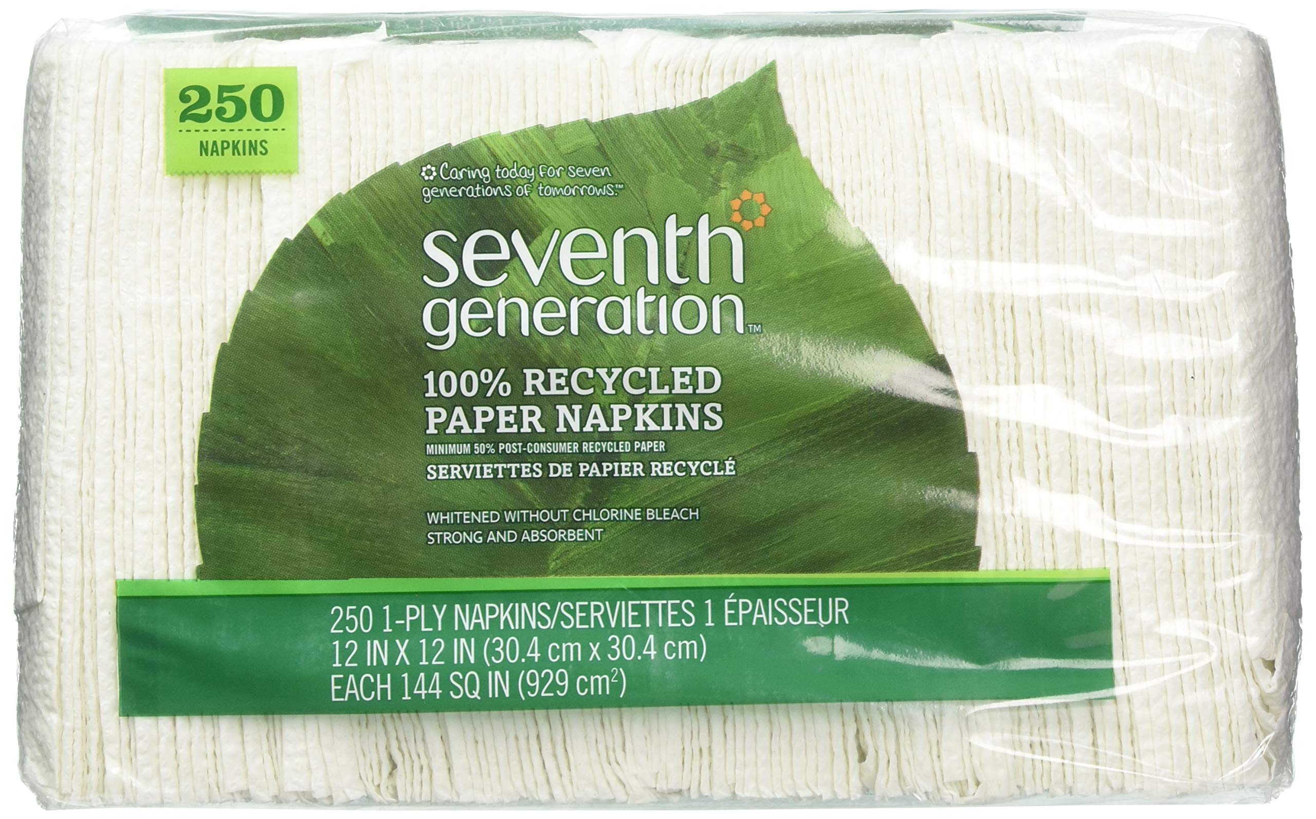 Seventh Generation 100% Recycled Napkins, Pack Of 1