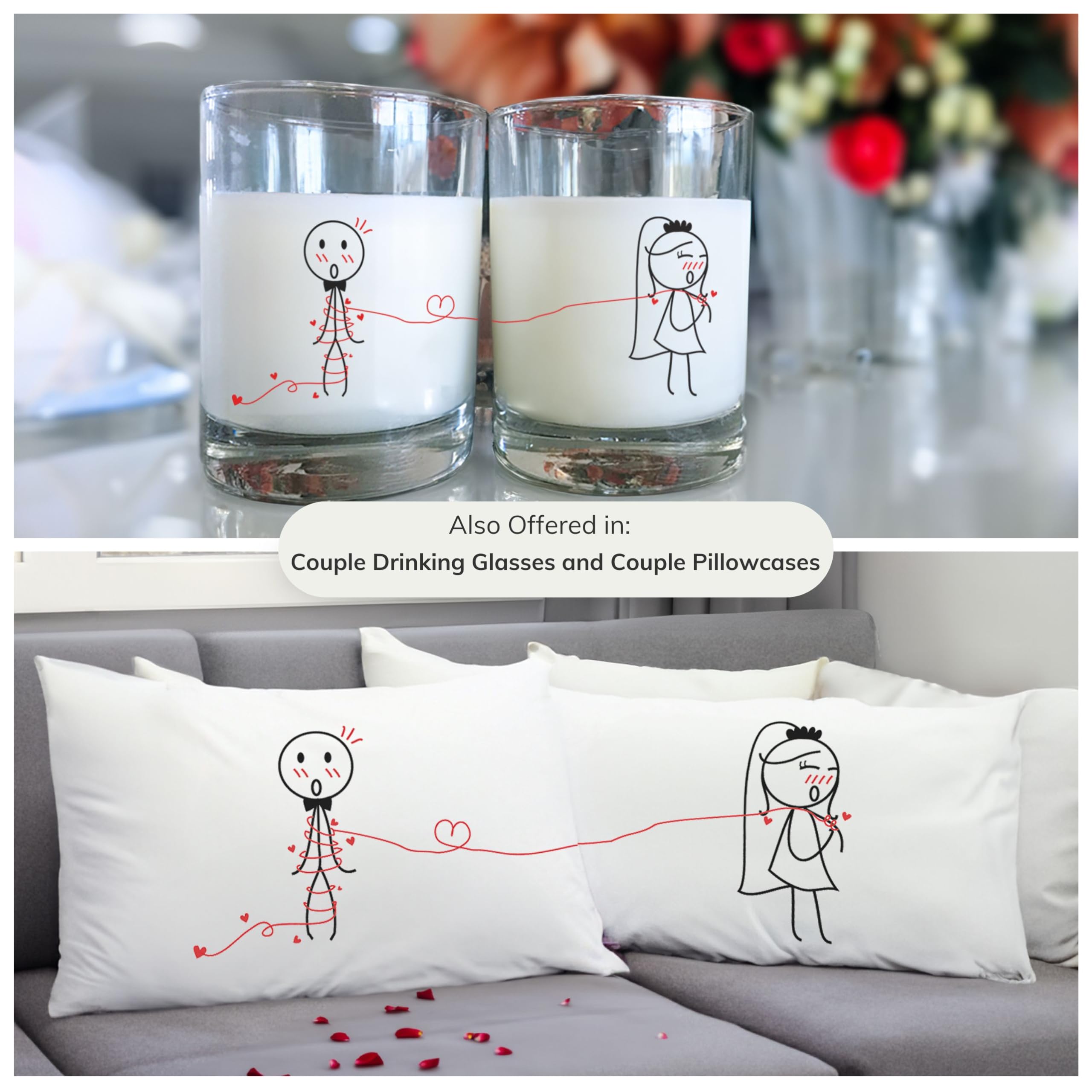 Boldloft Tie The Knot His & Hers Wedding Coffee Mugs-Wedding Gifts For Couples,Wedding Gifts For Bride And Groom,Engagement Gift