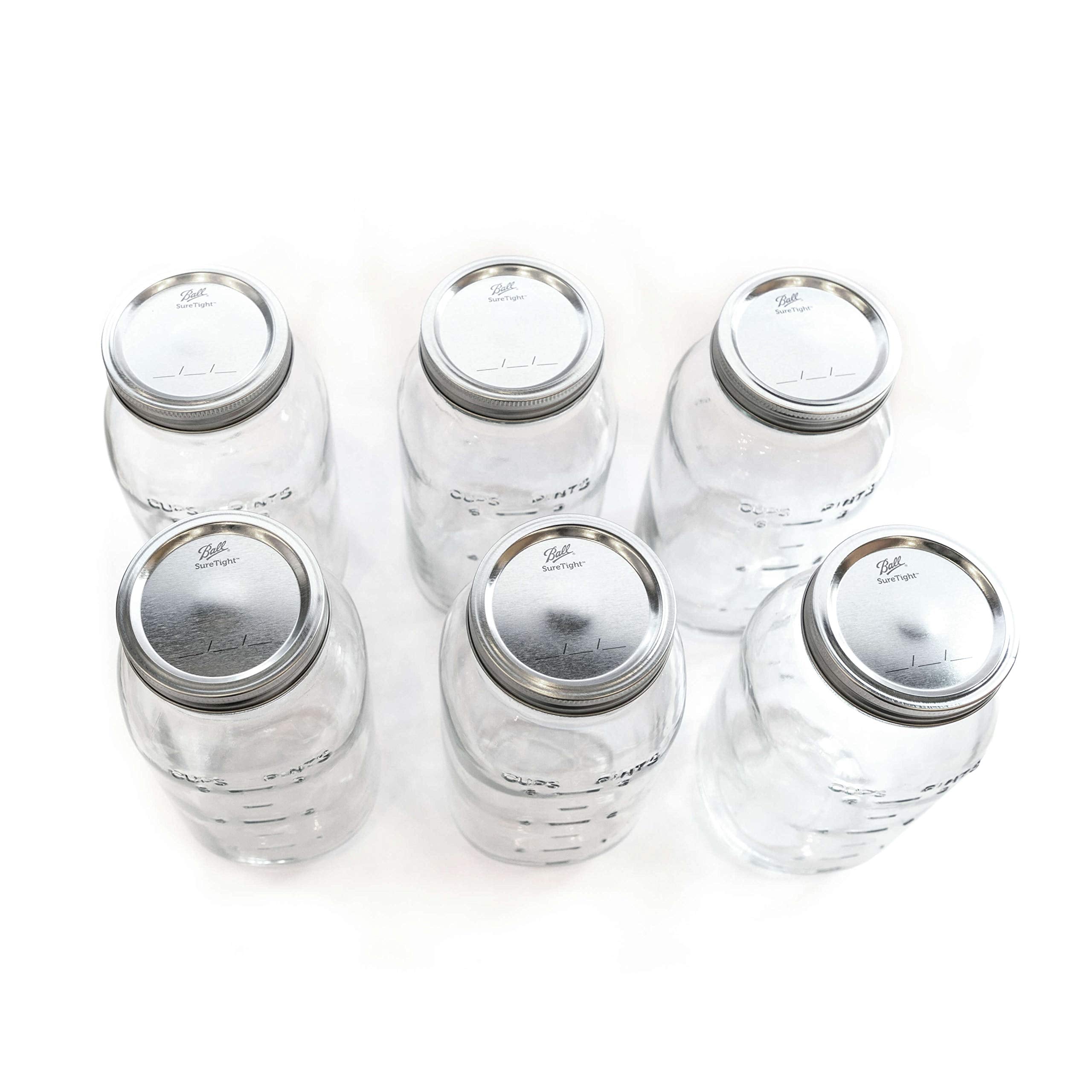 Jarden Ball Canning Jars, Clear