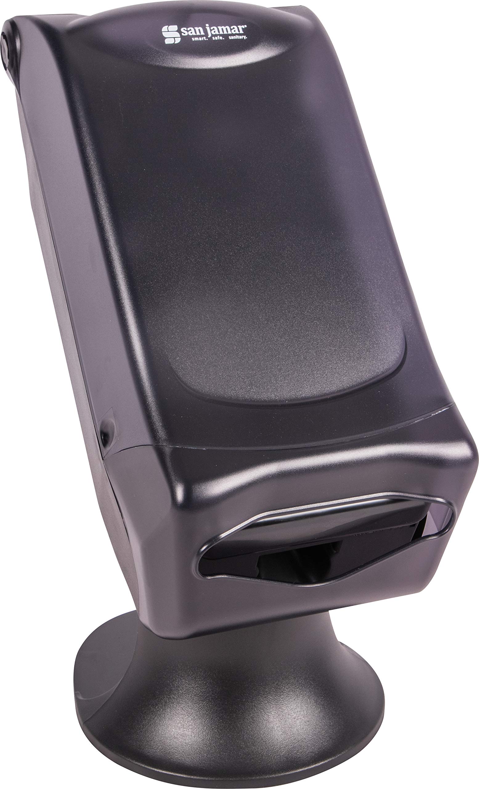 San Jamar - H5005STBK H5005S Venue Fullfold Control Napkin Dispenser with Stand  500 Capacity  8'' Width x 17-1/2'' Height x 13'' Depth  Black Pearl