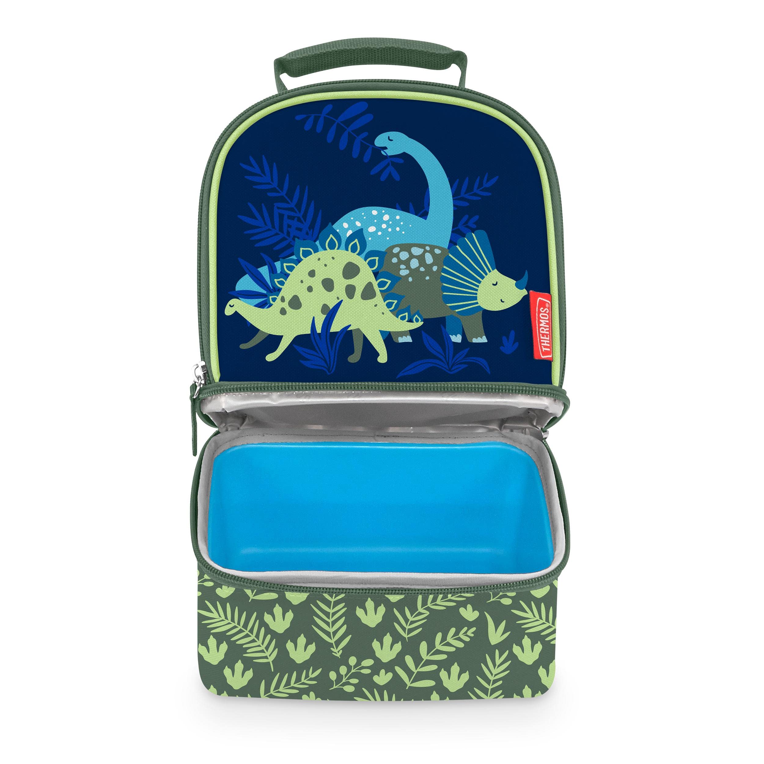Thermos Non-Licensed Dual Compartment Lunch Box, Dinosaur Kingdom