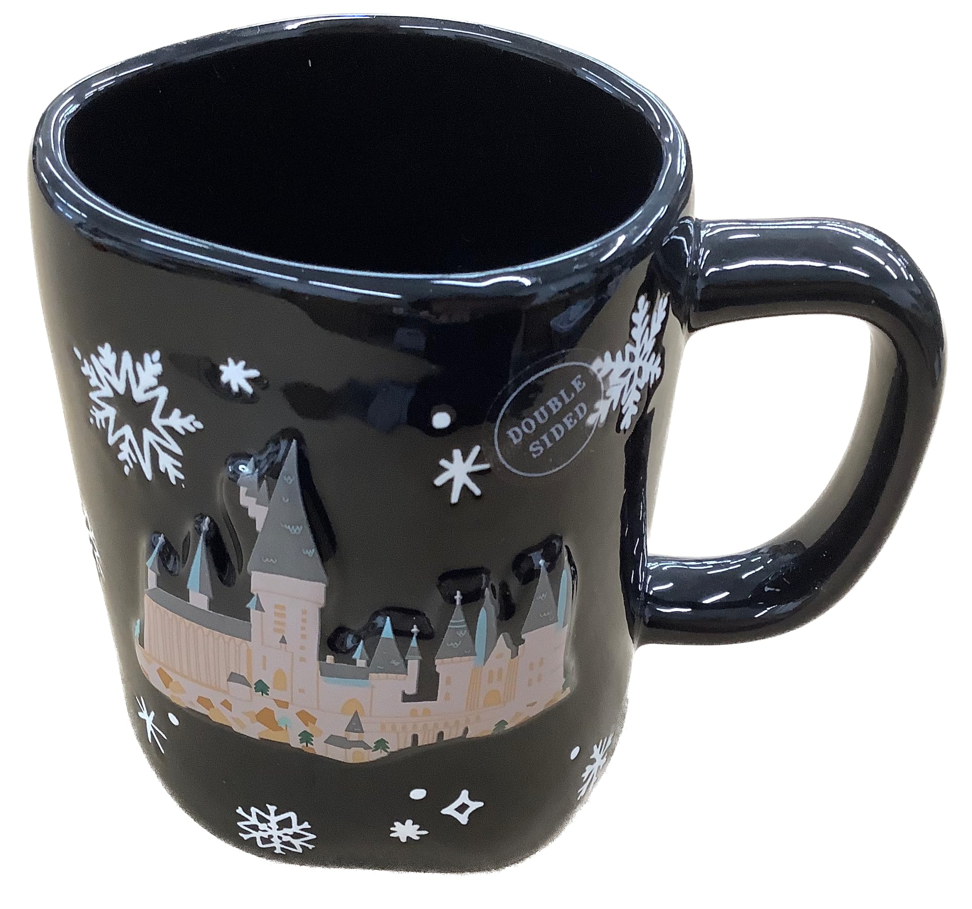 Rae Dunn Coffee Mug  Black  Id Rather Stay at This Christmas