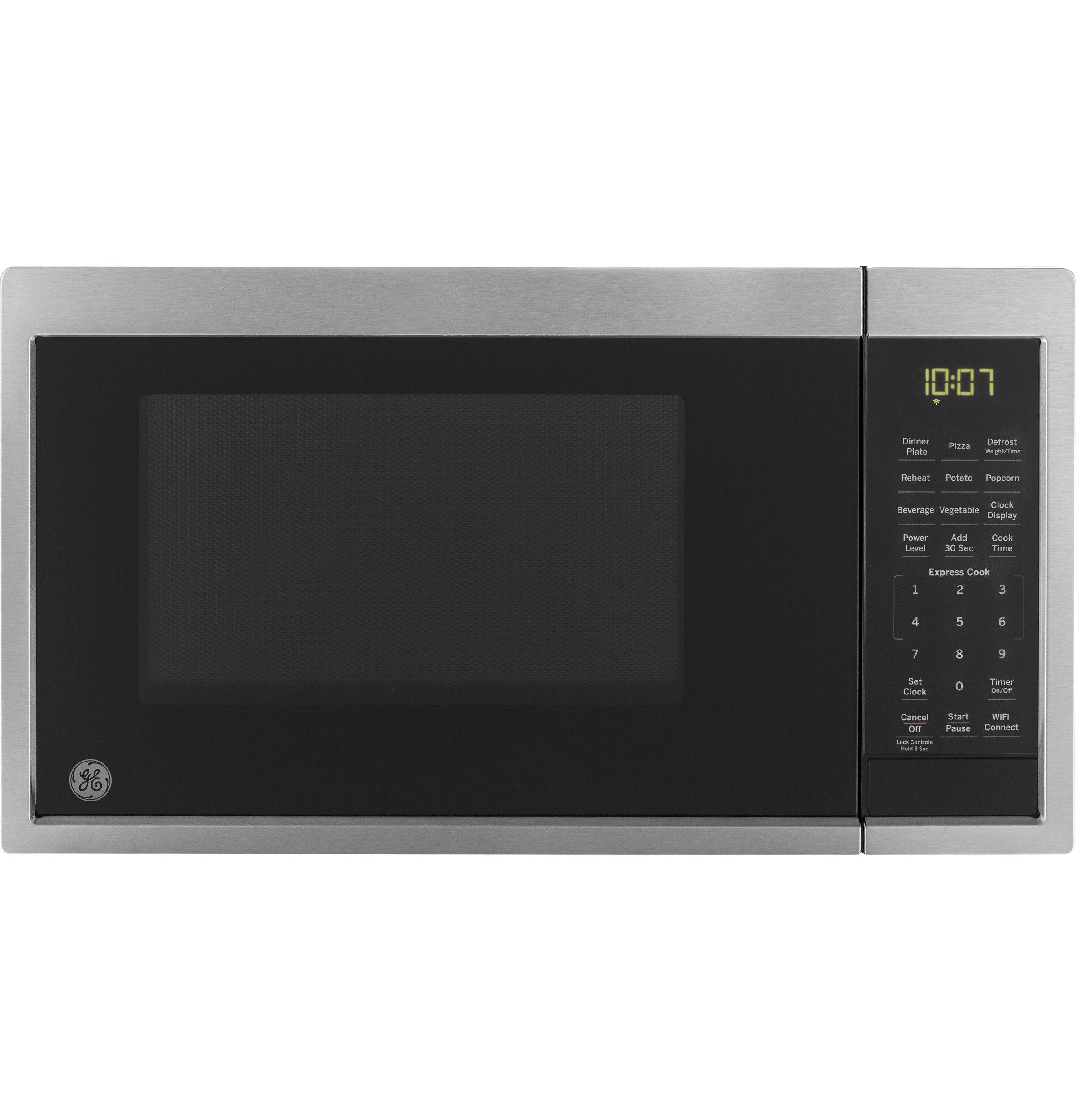 Ge Smart Countertop Microwave Oven | Complete With Scan-To-Cook Technology And Wifi-Connectivity | 0.9 Cubic Feet Capacity, 900
