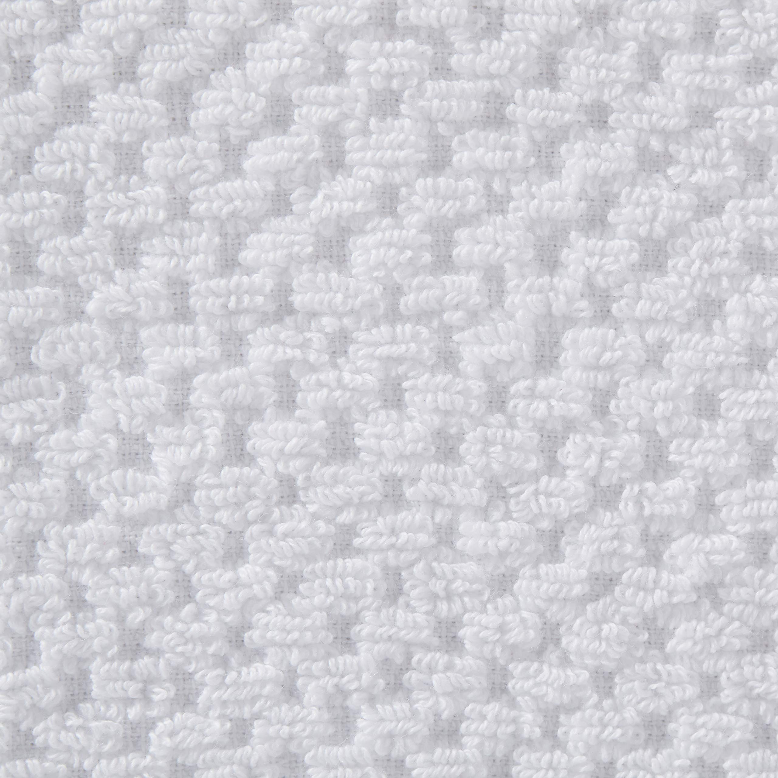 SKL Home by Saturday Knight Ltd. Monogram ''G'' Bath and Hand Towel Set  White  4-pack