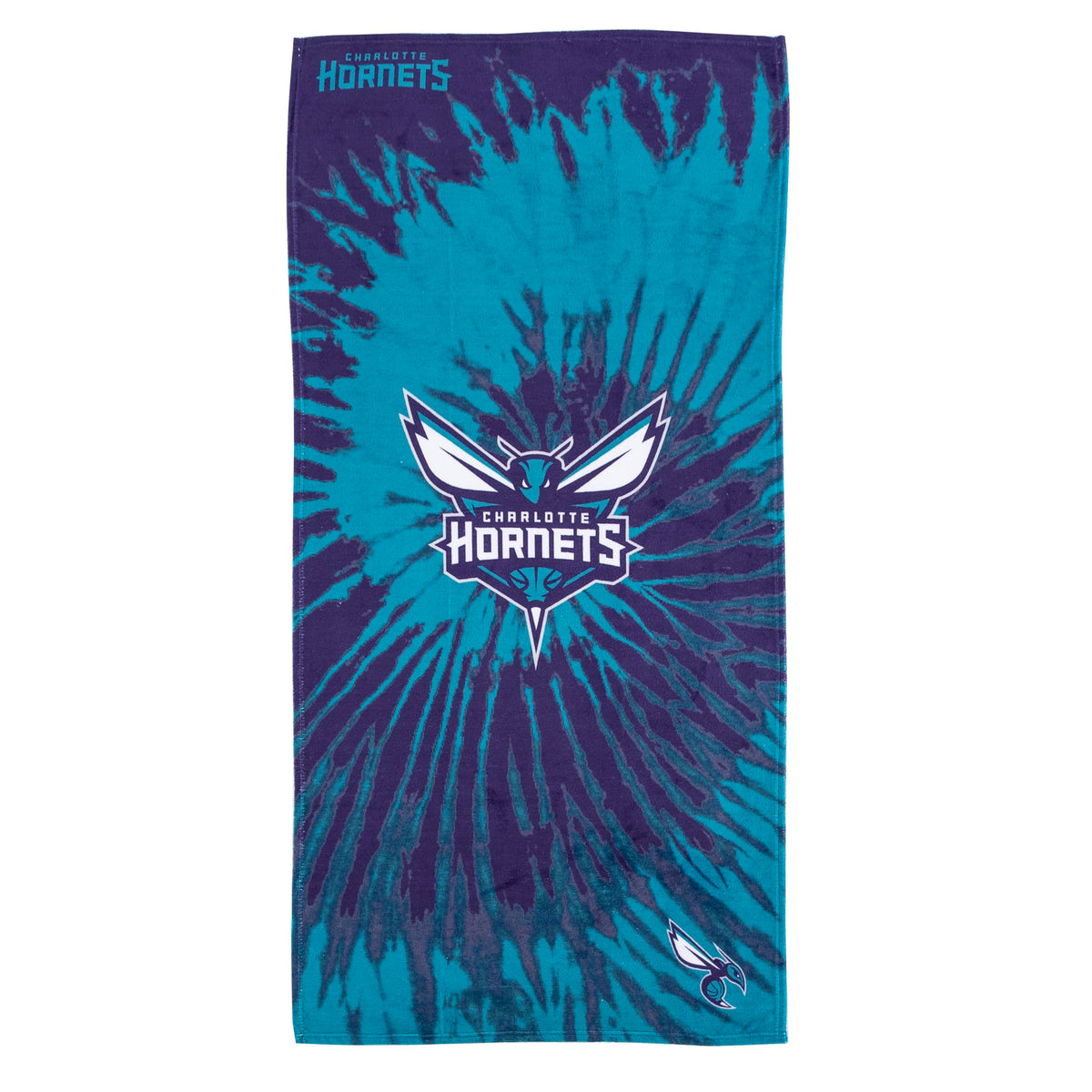 Northwest Nba Charlotte Hornets Beach Towel, Psychedelic, 30'' X 60''