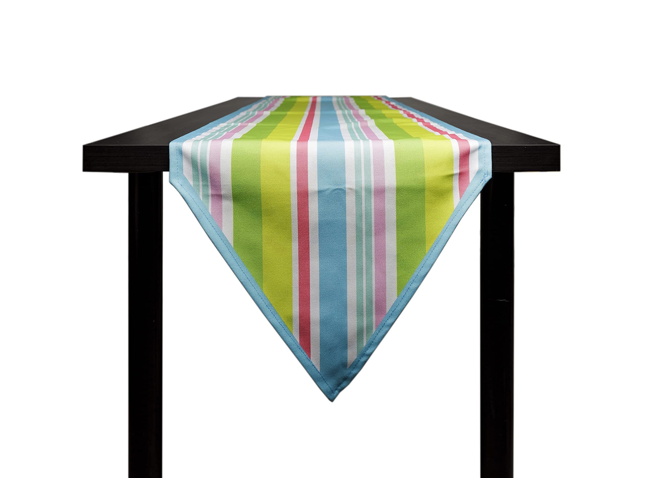 Madanar Sprinkle Summer Double Sided Table Runner For Birthday Party Fun Supplies Holiday Machine Washable Home Kitchen Dining R