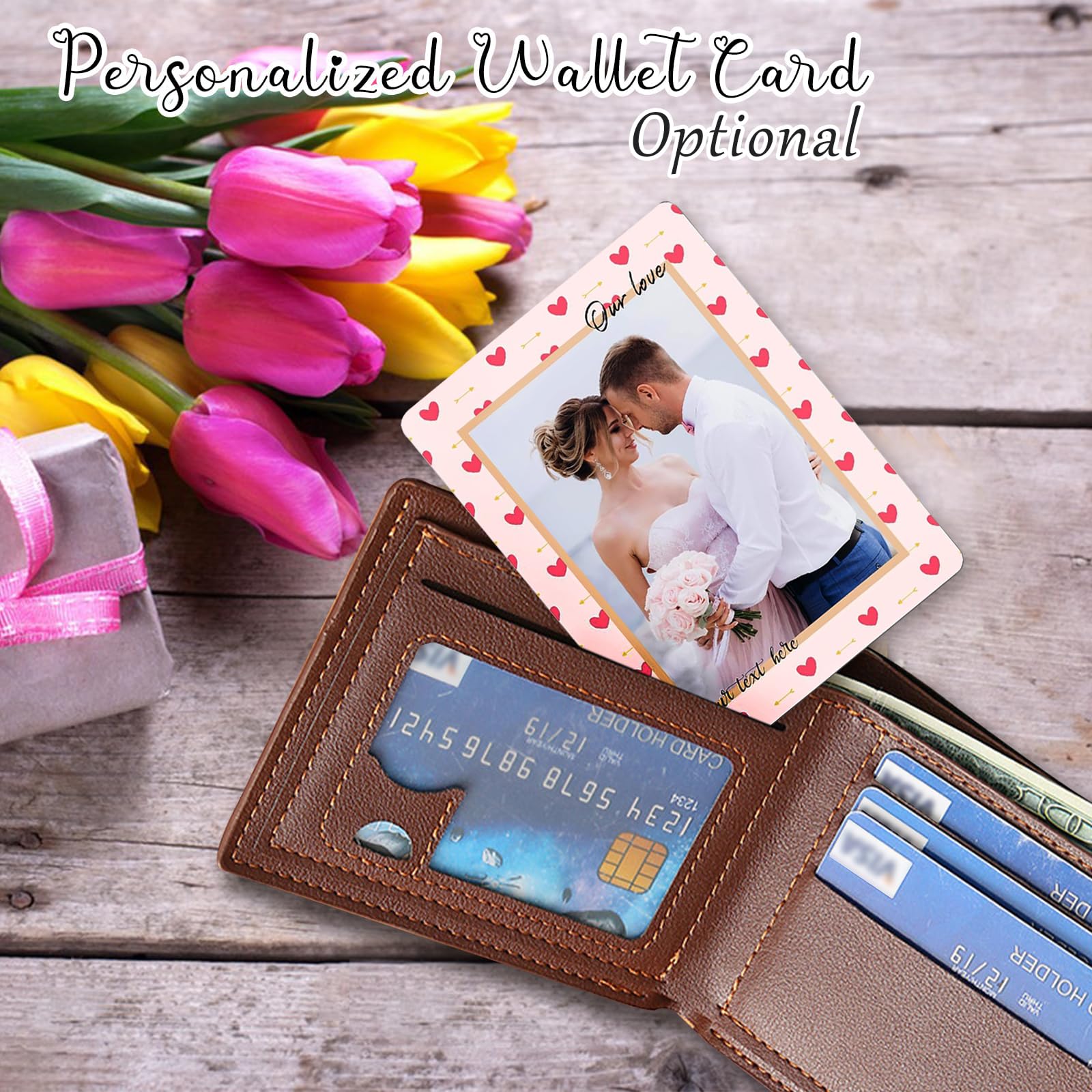 Custom Style Metal Photo Print - Personalized 4"x6" Vertical Frame Gift for Family and Lovers