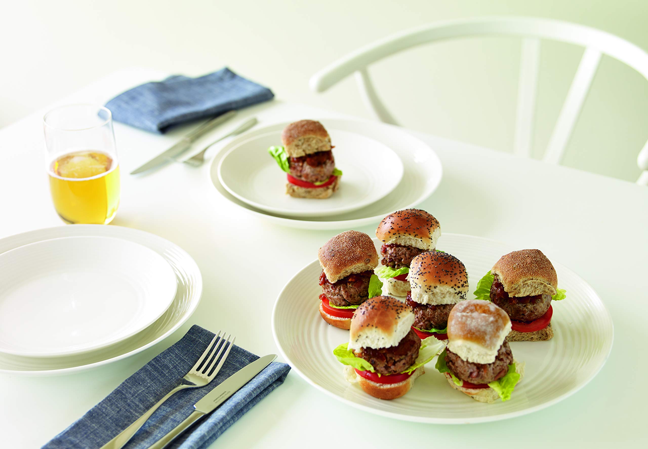 Gordon Ramsay Maze White 16 piece Dinner Set