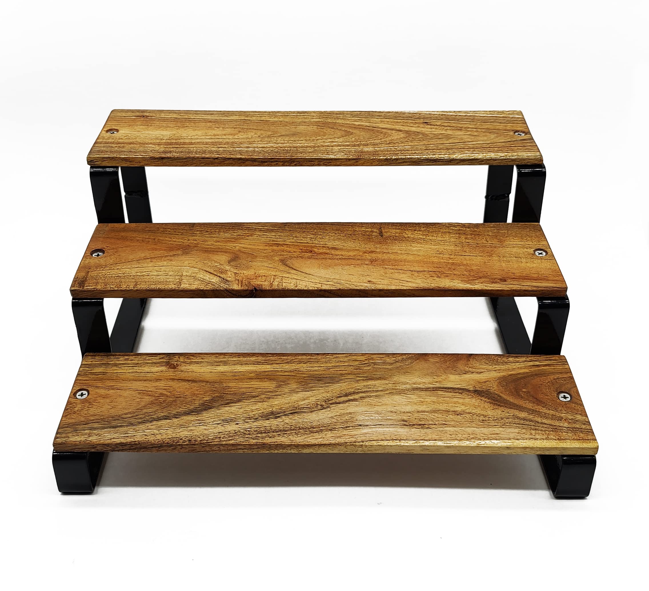 Appeasy Kitchen Storage Organizer,3Tier Metal And Wood Rack,Modern Countertop Stand Rack Organizer For Cabinet Shelf Kitchen Sp
