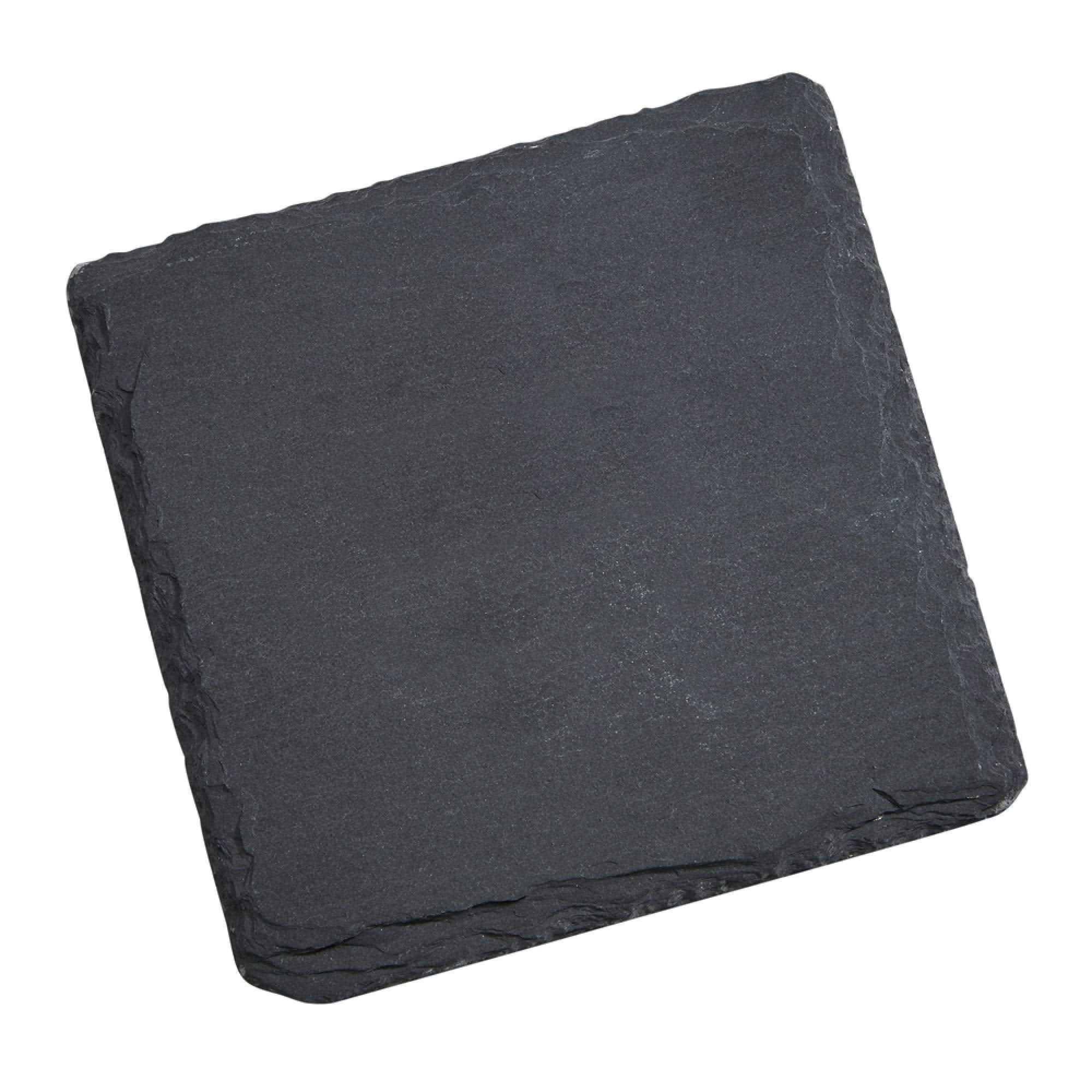 Square Slate Coasters - Set Of 4