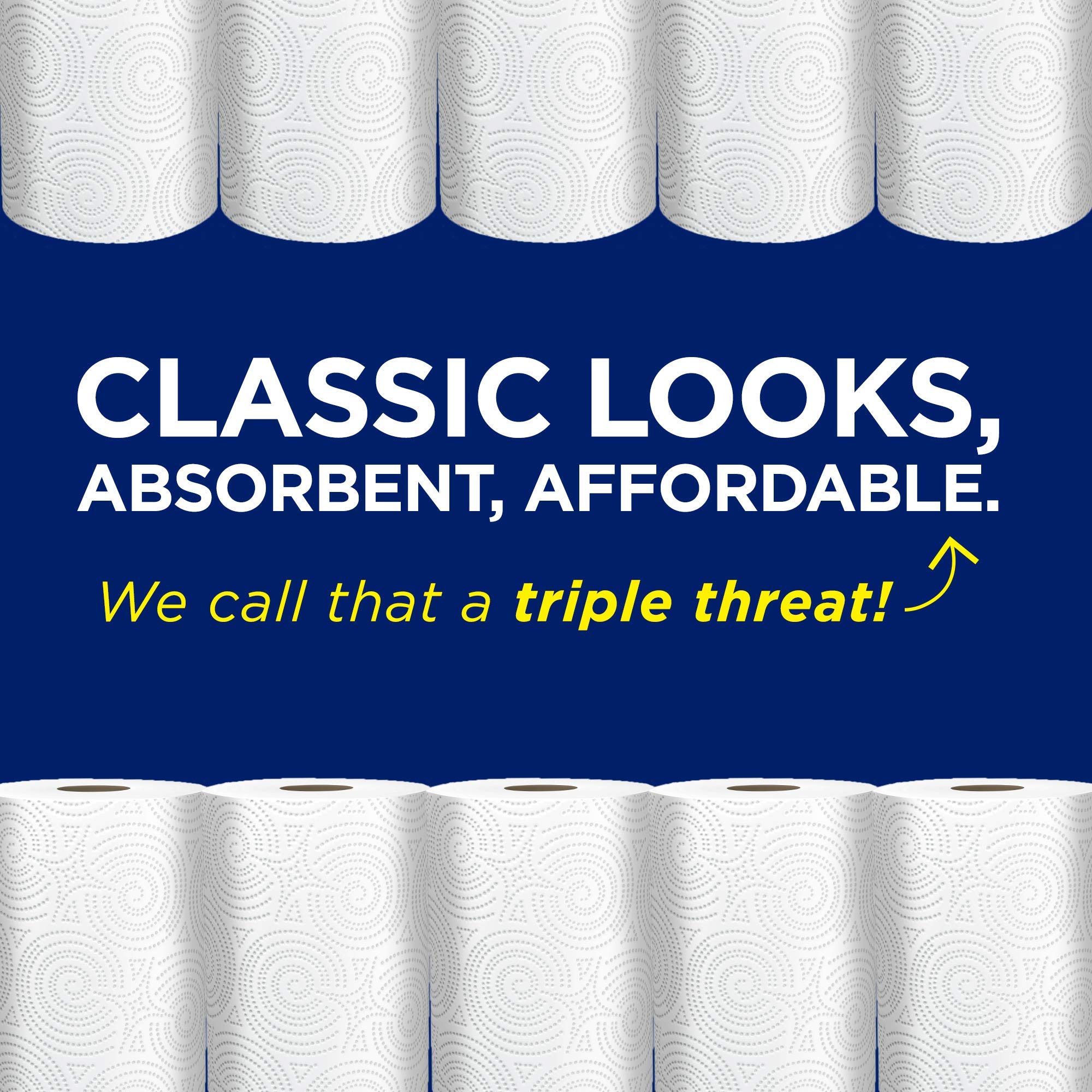 Sparkle Pick-A-Size Paper Towels, 8 Mega Rolls = 13 Regular Rolls, Everyday Value Paper Towel With Full And Half Sheets