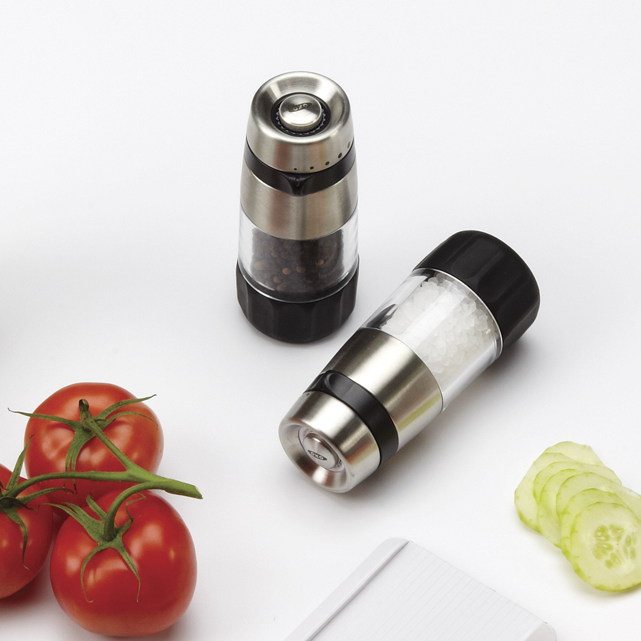 Oxo Good Grips Salt Grinder, Stainless Steel