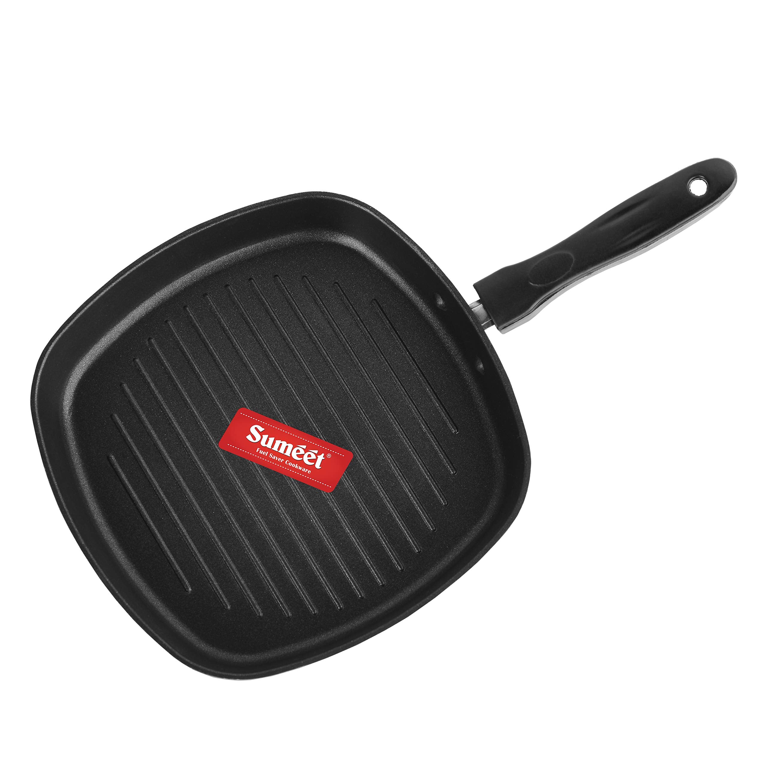 Sumeet 2.6Mm Non Stick Grill Pan - 22Cm Dia