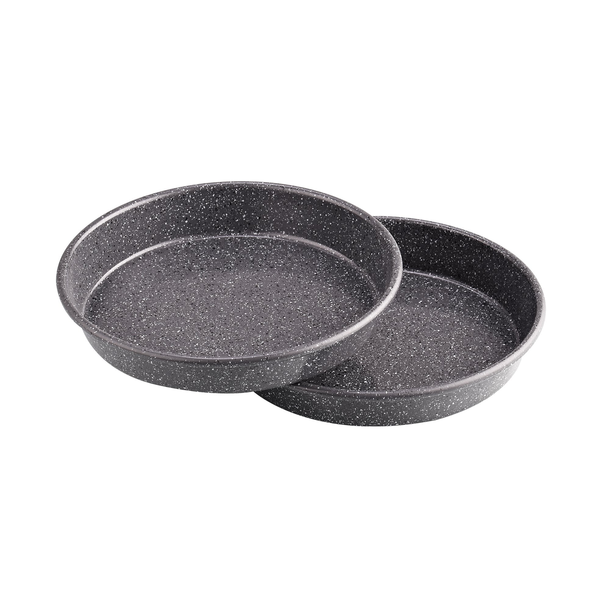 Cook N Home Nonstick Bakeware Set 6-Piece Heavy Gauge, Cake/Cookie/Muffin/Loaf, Baking Pans Set, Black