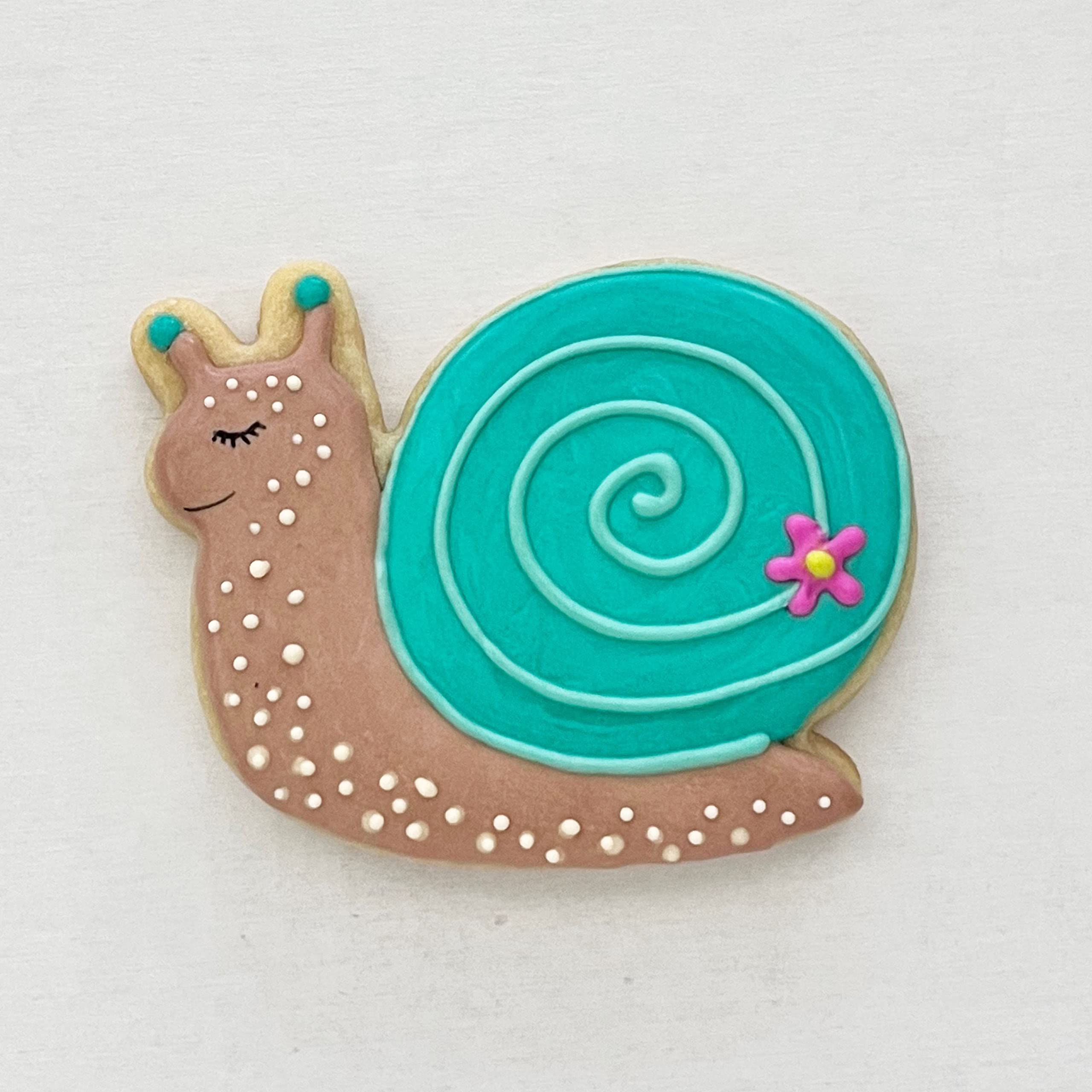 Snail Cookie Cutter, 3.25'' Made In Usa By Ann Clark
