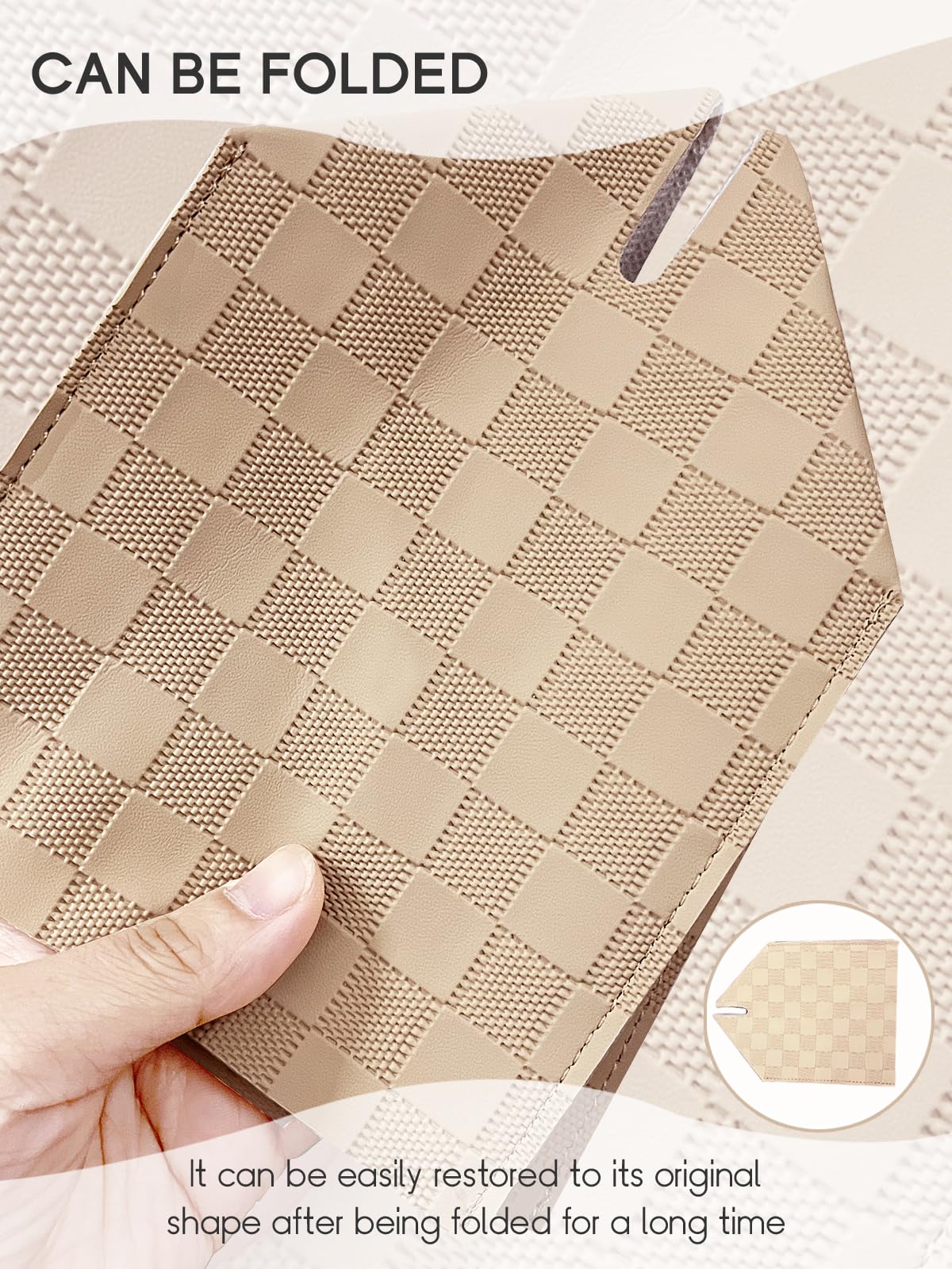 Tissue Box Cover, Square Tissue Box Holder, Leather Tissue Holders Decorative Organizer For Bathroom, Tabletop And Car, 5''X5''X