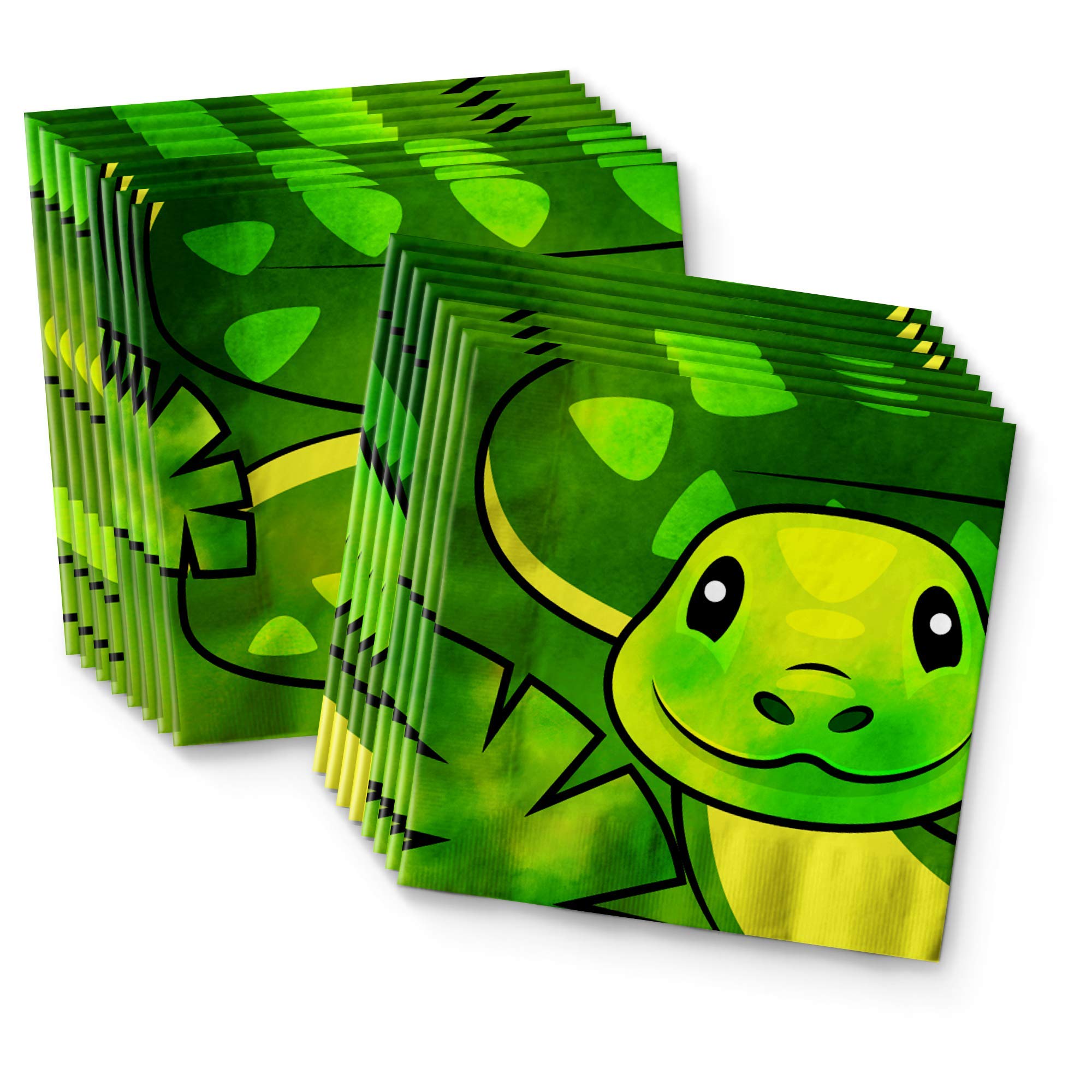 Snake Birthday Party Supplies Set Plates Napkins Cups Tableware Kit for 16