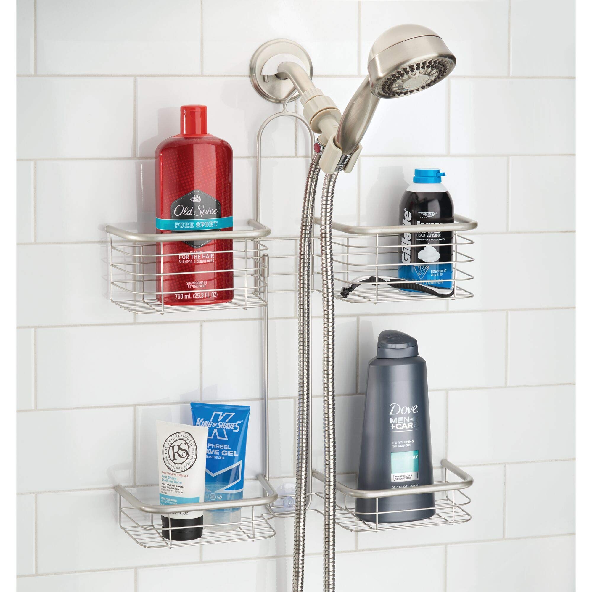 Idesign Forma Shower Caddy, Satin