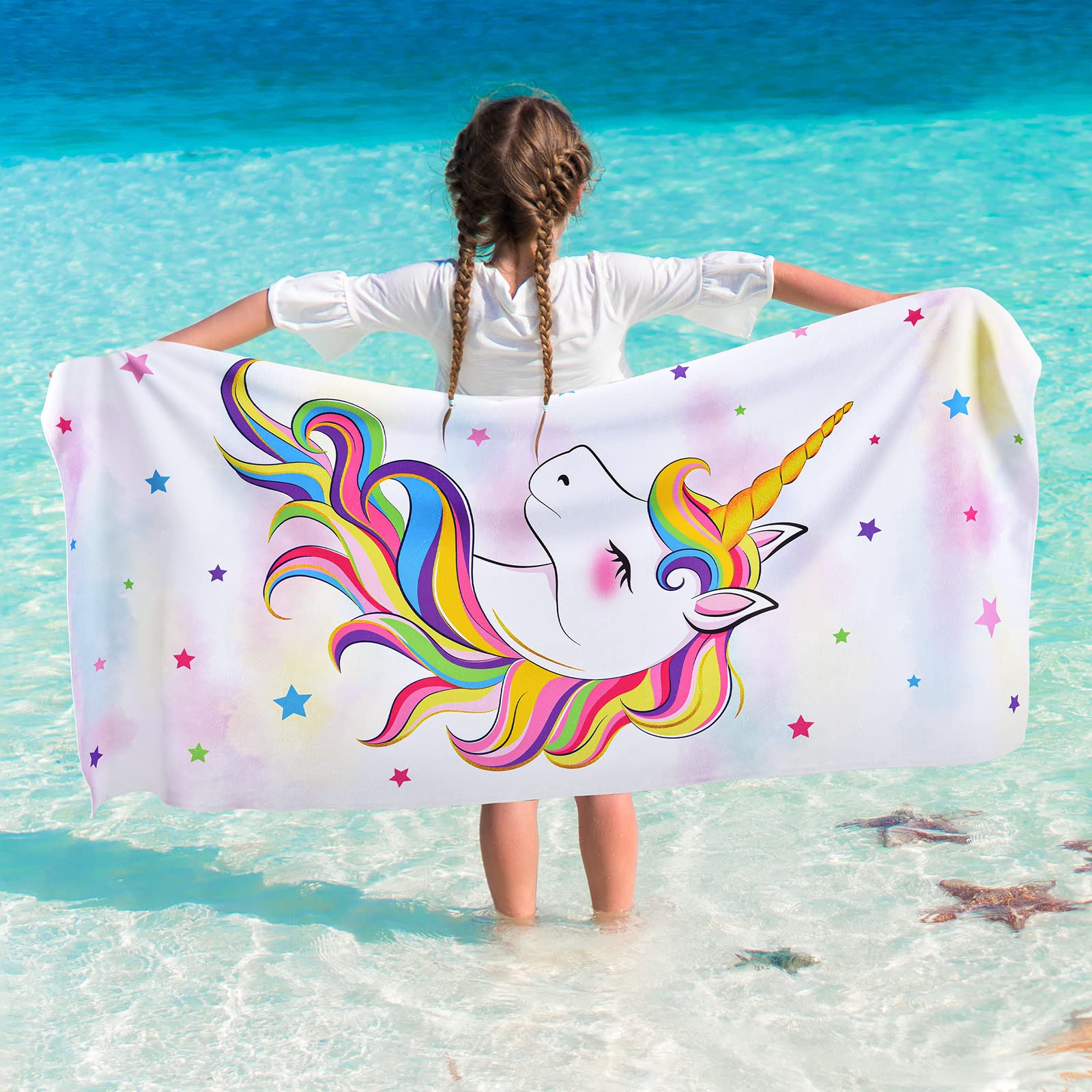 Wernnsai Unicorn Beach Towel - 30
